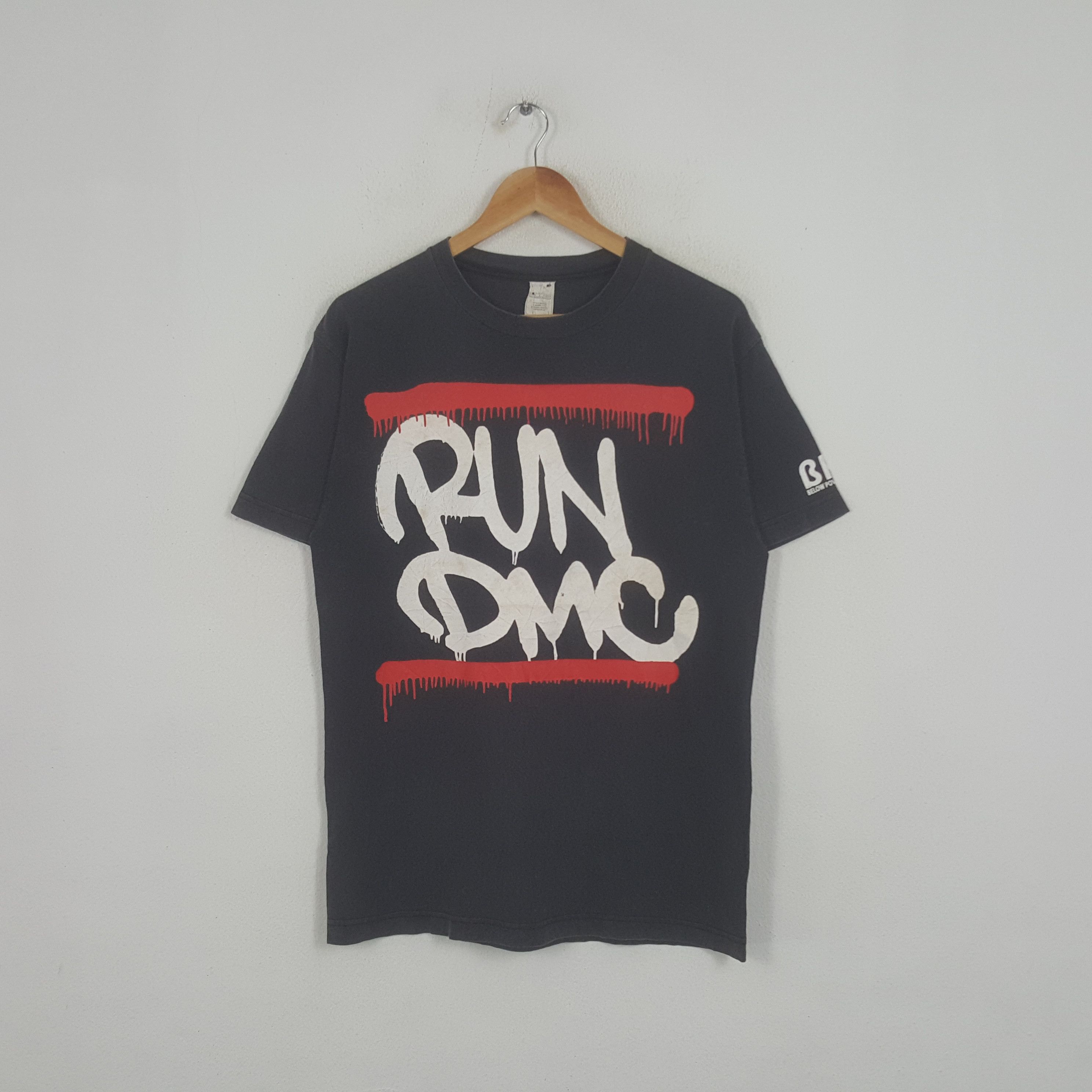 Run Dmc × Vintage Vintage RUN DMC American Rapper Hip-hop Group Tshirt ...