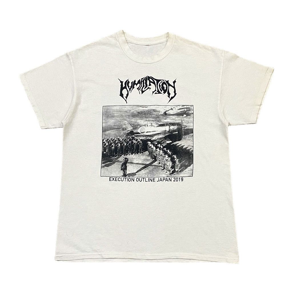 Band Tees Humiliation Military Death Metal Band Japan 2019 Tshirt Size US M / EU 48-50 / 2 - 1 Thumbnail