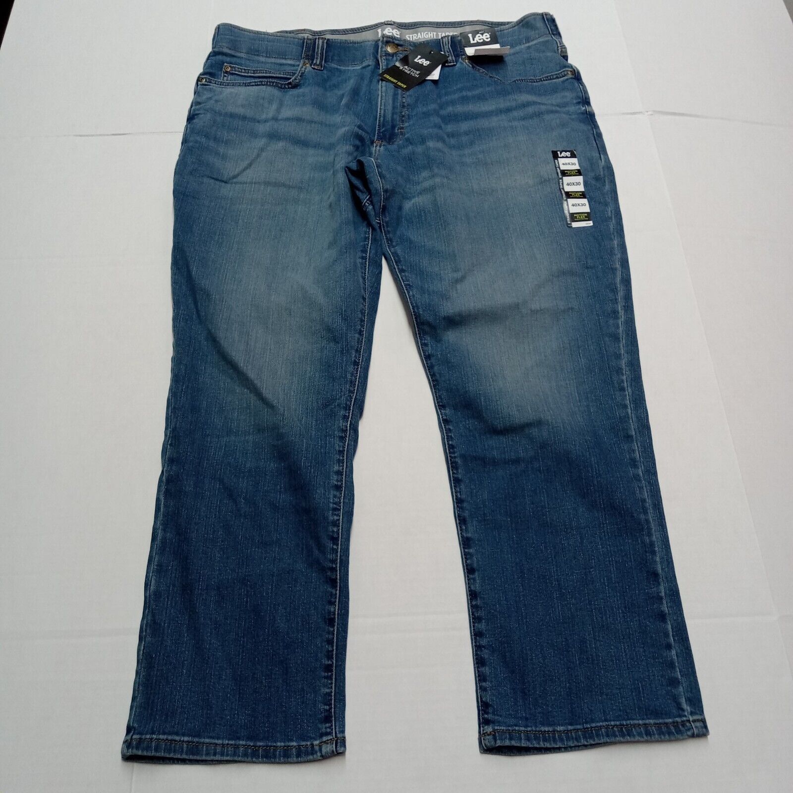 Lee Lee Performance Motion Straight Tapered Blue Jeans 40x30 Size US 40 / EU 56 - 3 Thumbnail