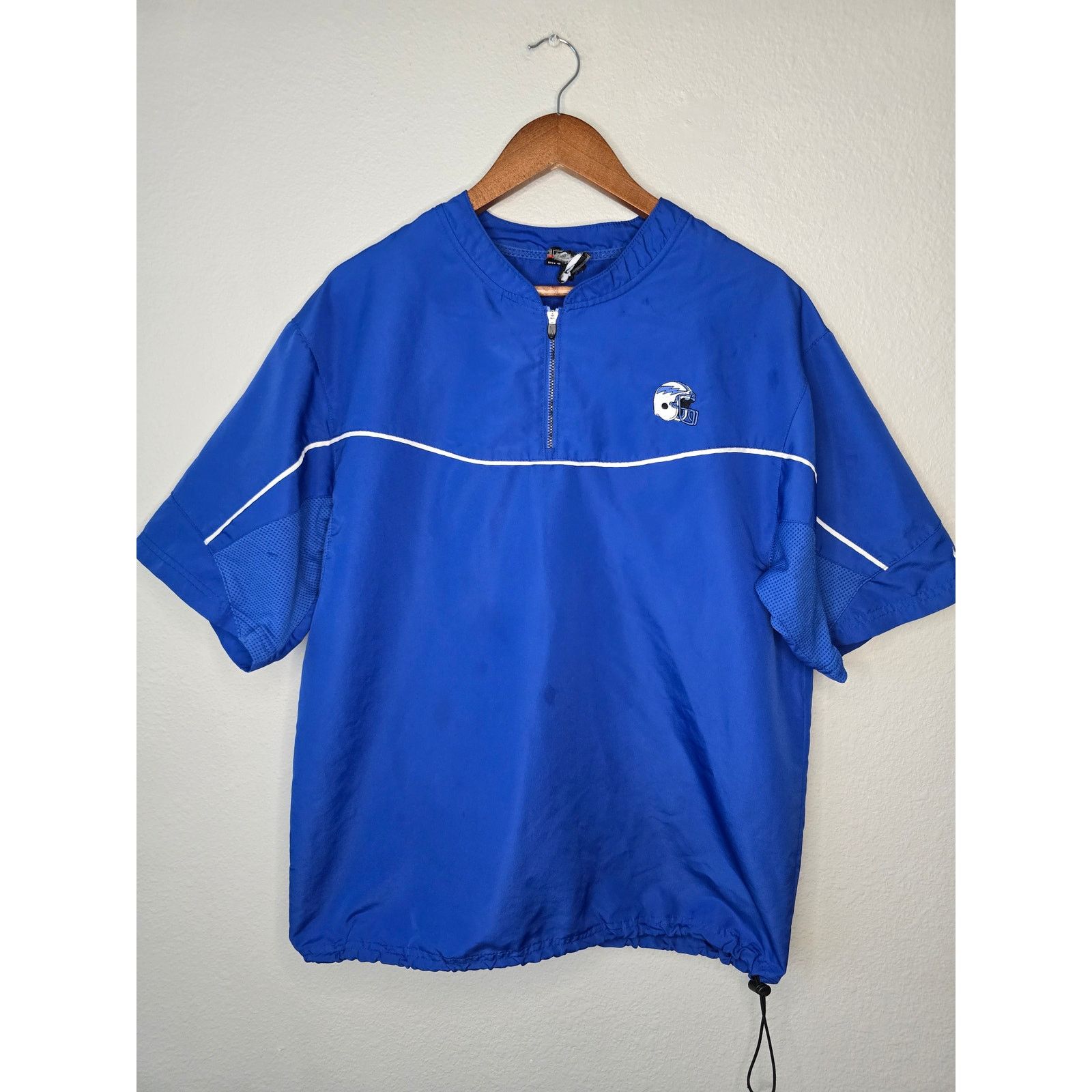 Nike Nike Air Force Windbreaker 1/4 Zip M Football Pullover Size US M / EU 48-50 / 2 - 1 Thumbnail