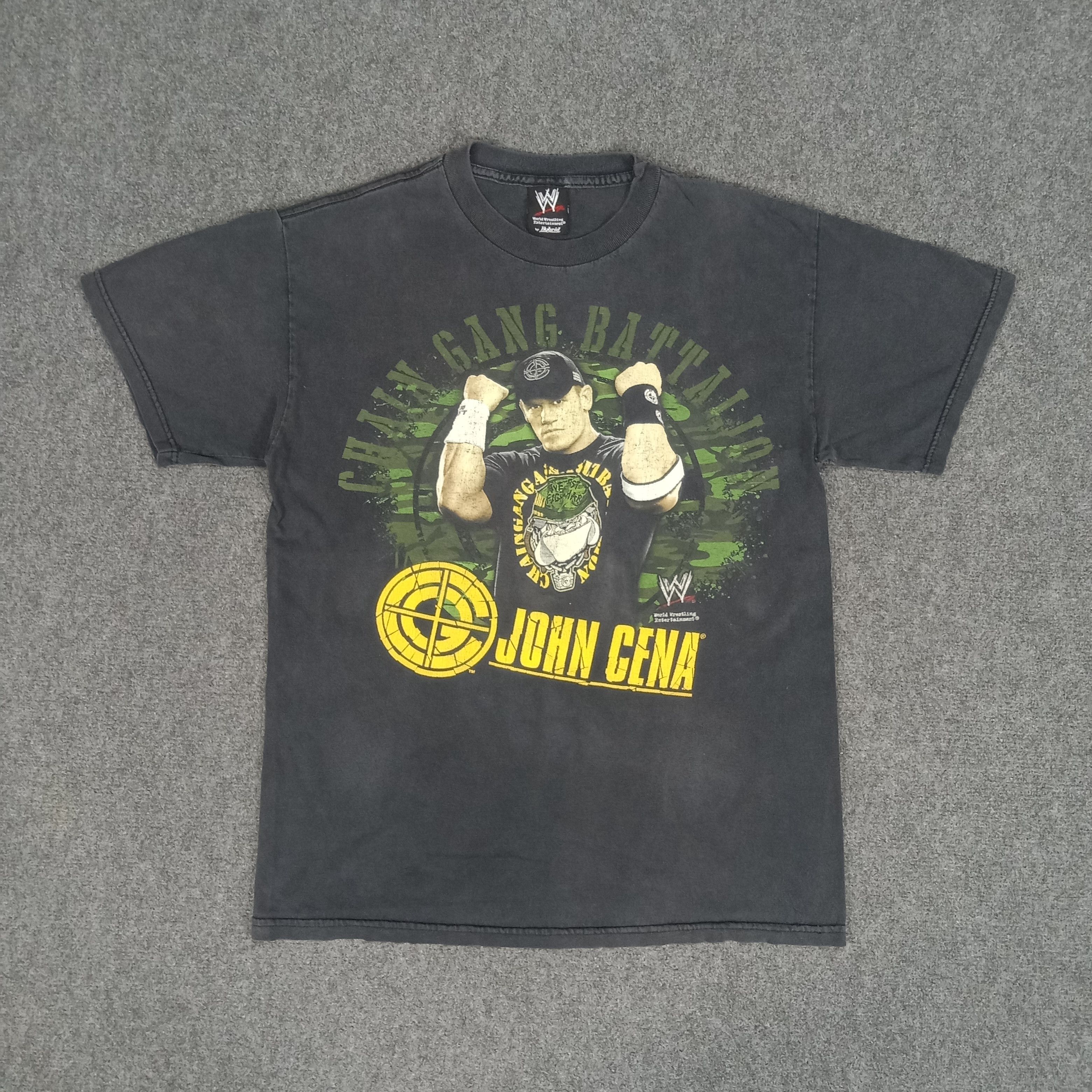 Vintage × WWE John Cena WWE American Wrestling Tshirt Size US M / EU 48-50 / 2 - 1 Thumbnail