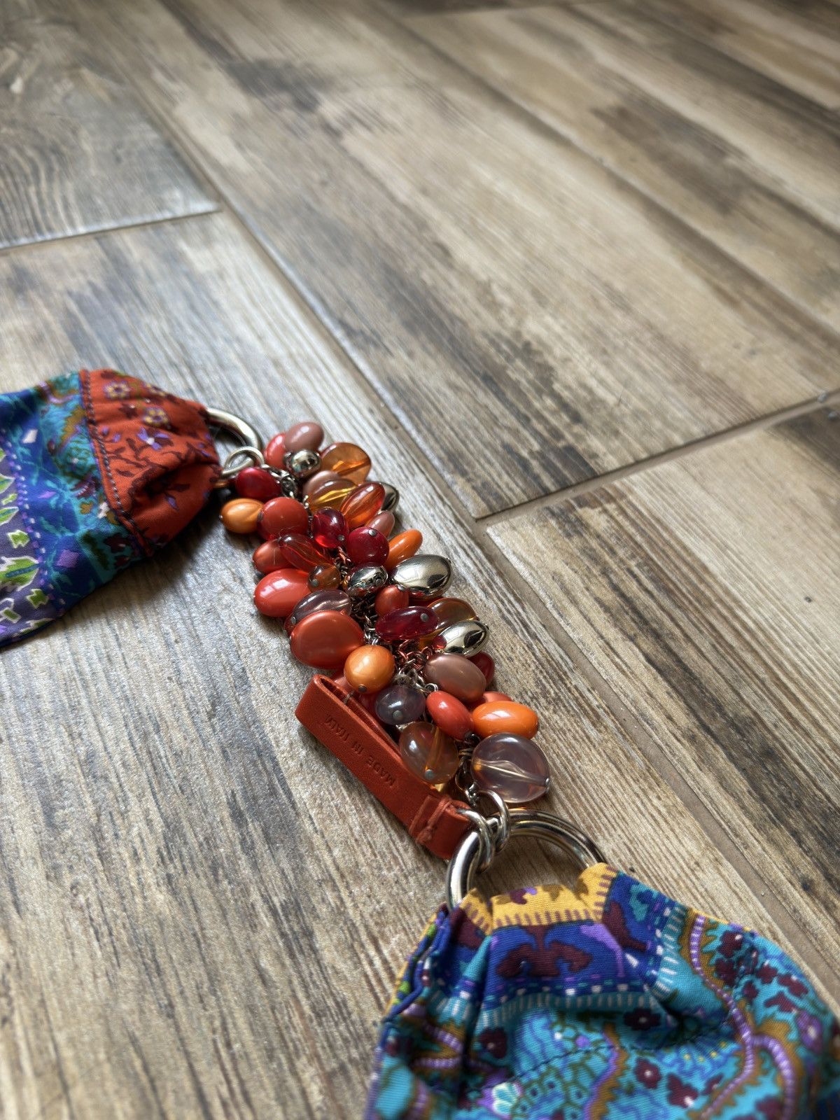 Etro 😍 Etro Multicolor Paisley Printed Silk Head Band Scarf Belt Size ONE SIZE - 16 Thumbnail