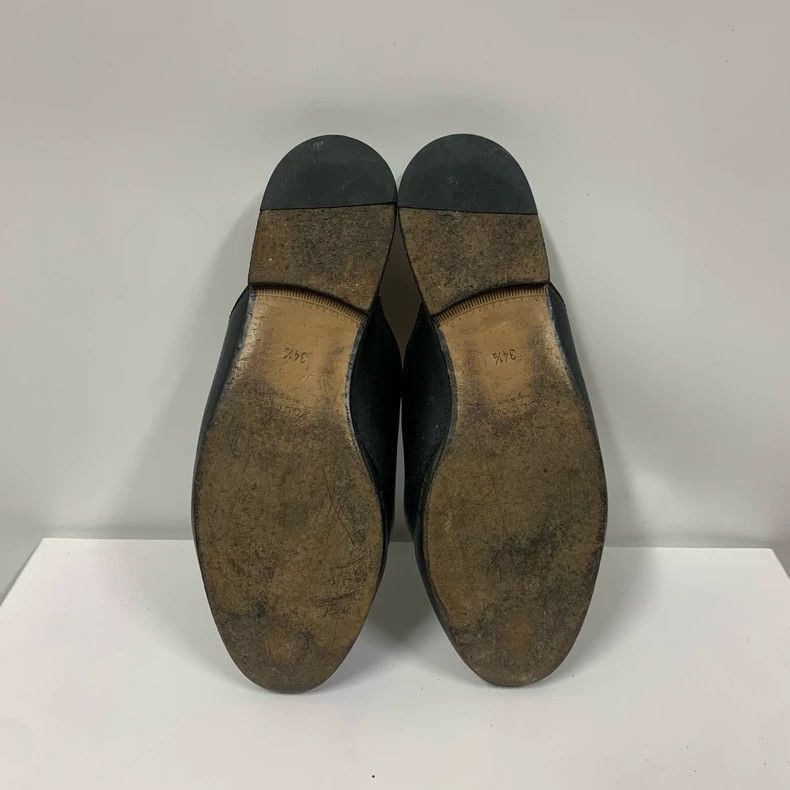 Gucci Gucci Black Classic SlipOn Shoes-2505 Size US 4 / IT 34 - 6 Thumbnail
