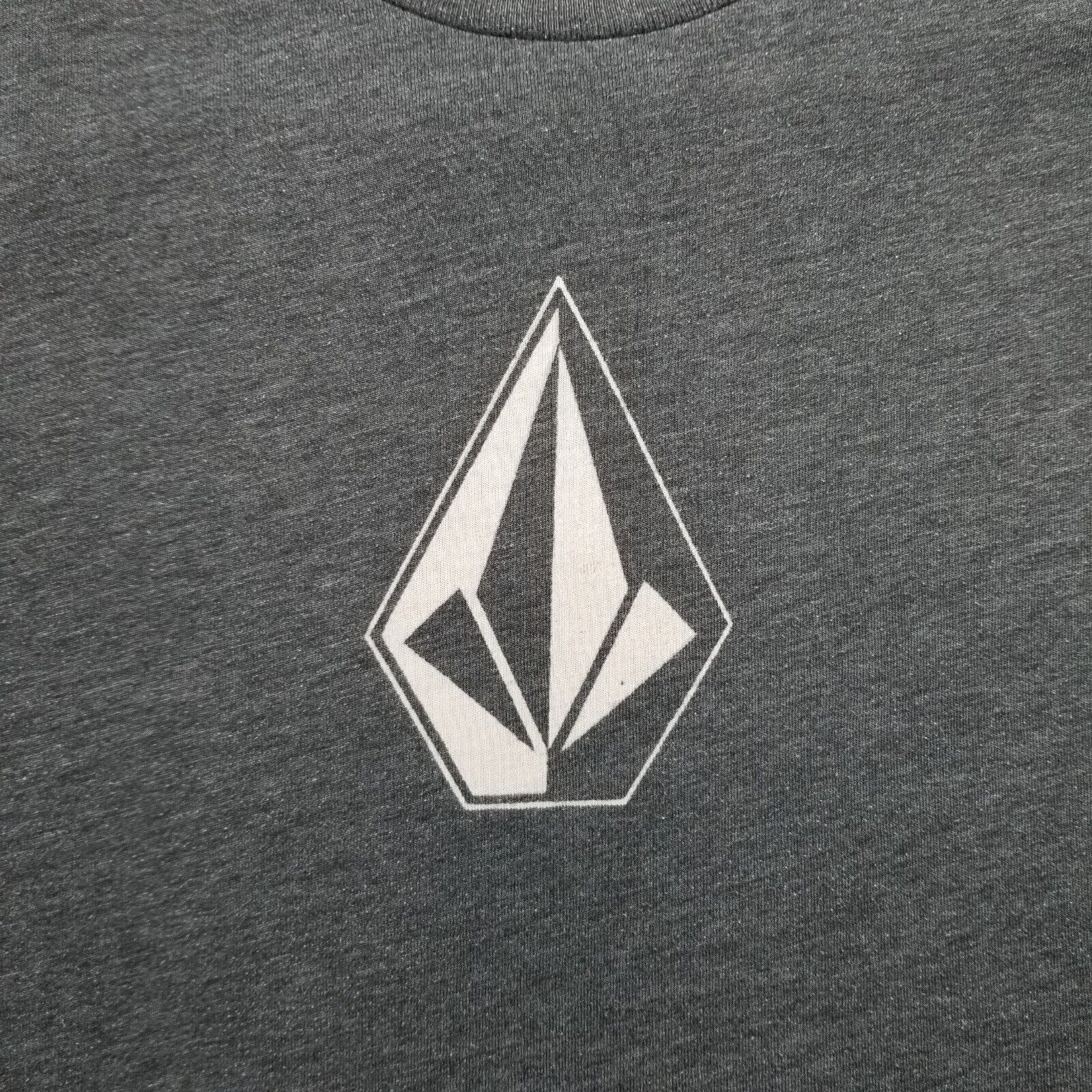 Volcom Volcom Shirt Mens Large Gray Short Sleeve Crew Neck Logo Size US L / EU 52-54 / 3 - 4 Thumbnail