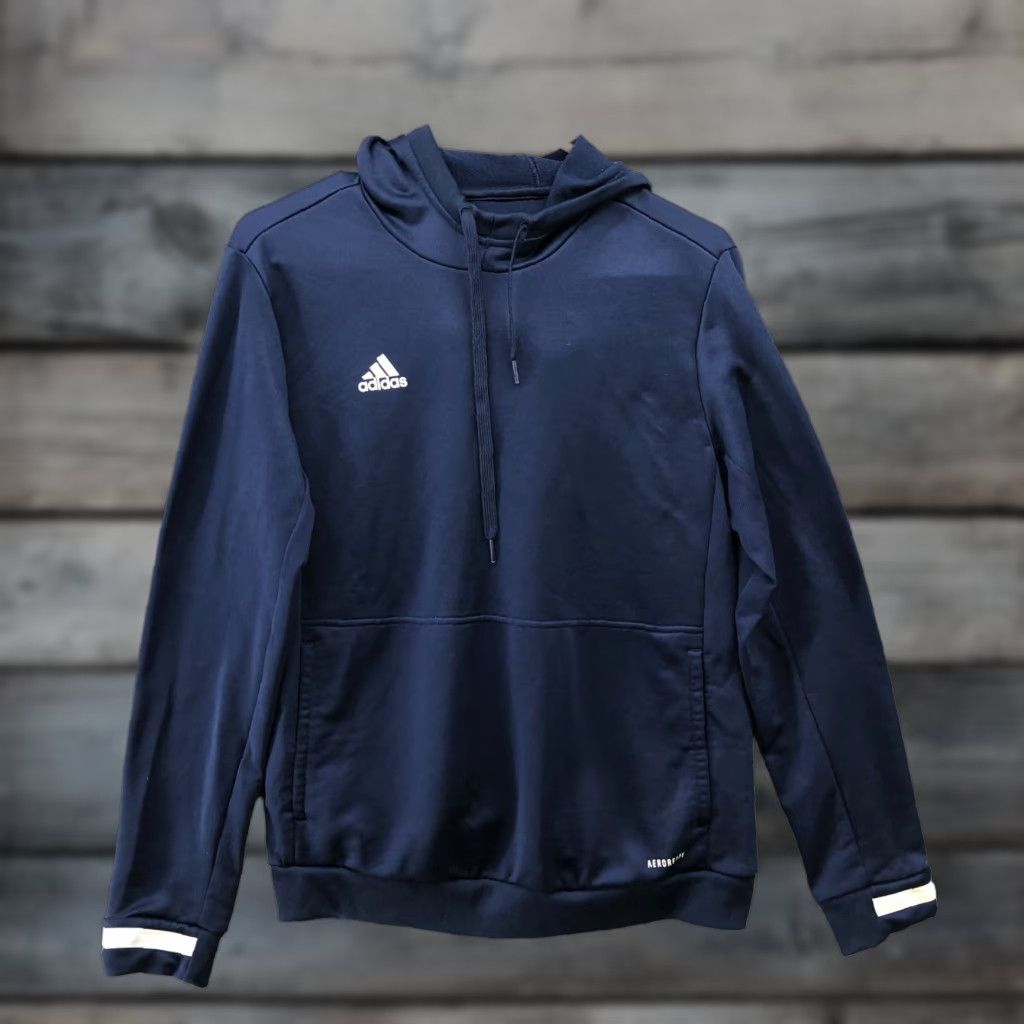 Adidas Adidas Active Hoodie Womens M Aeroready Blue Pullover Sweatshirt Size M / US 6-8 / IT 42-44 - 1 Thumbnail