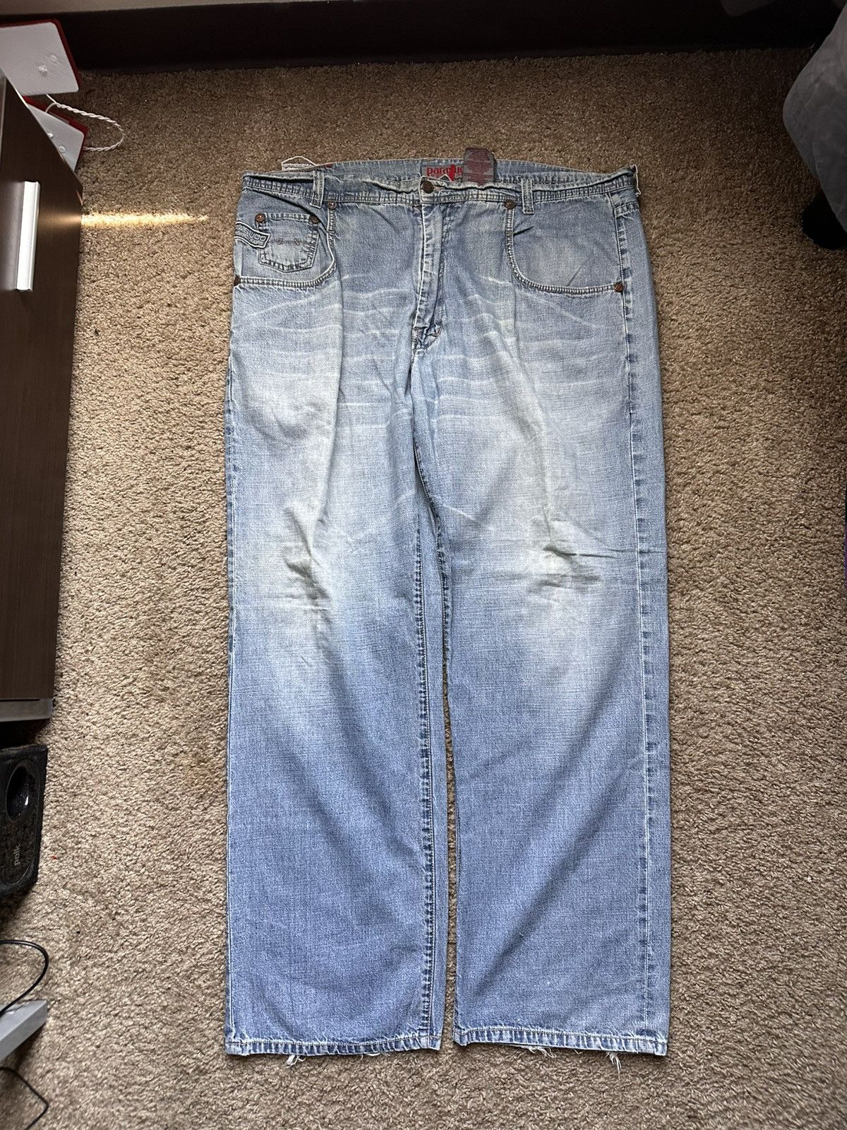 Japanese Brand × Vintage Parasuco baggy blue jean Size US 42 / EU 58 - 4 Thumbnail