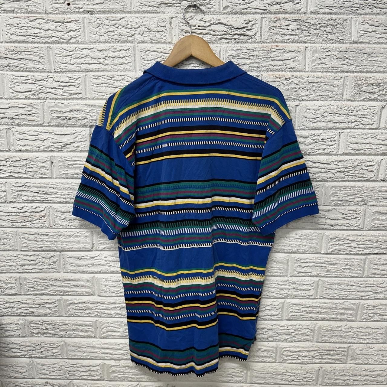 Pendleton Vintage Pendleton Polo Striped Short Sleeve Collared Shirt Size US L / EU 52-54 / 3 - 3 Thumbnail