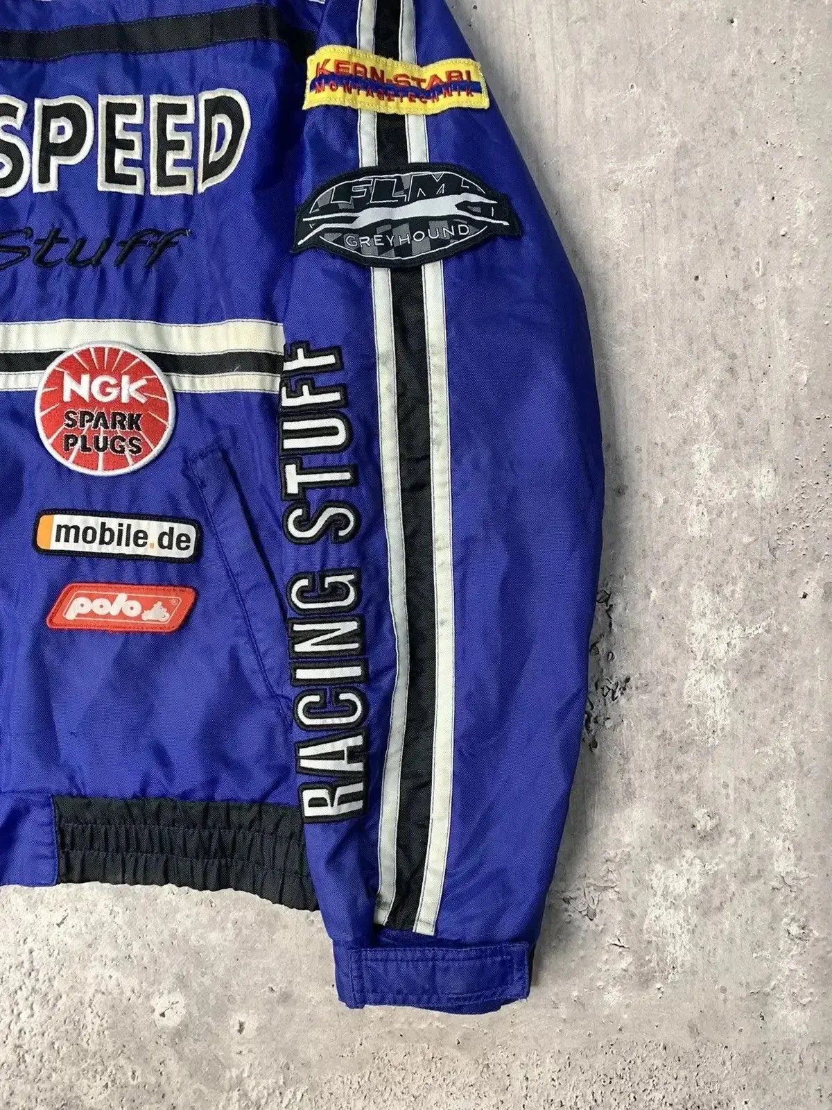 Japanese Brand × Vintage Vintage High Speed Racing Team Moto Jacket Y2K streetwear Size US M / EU 48-50 / 2 - 5 Thumbnail