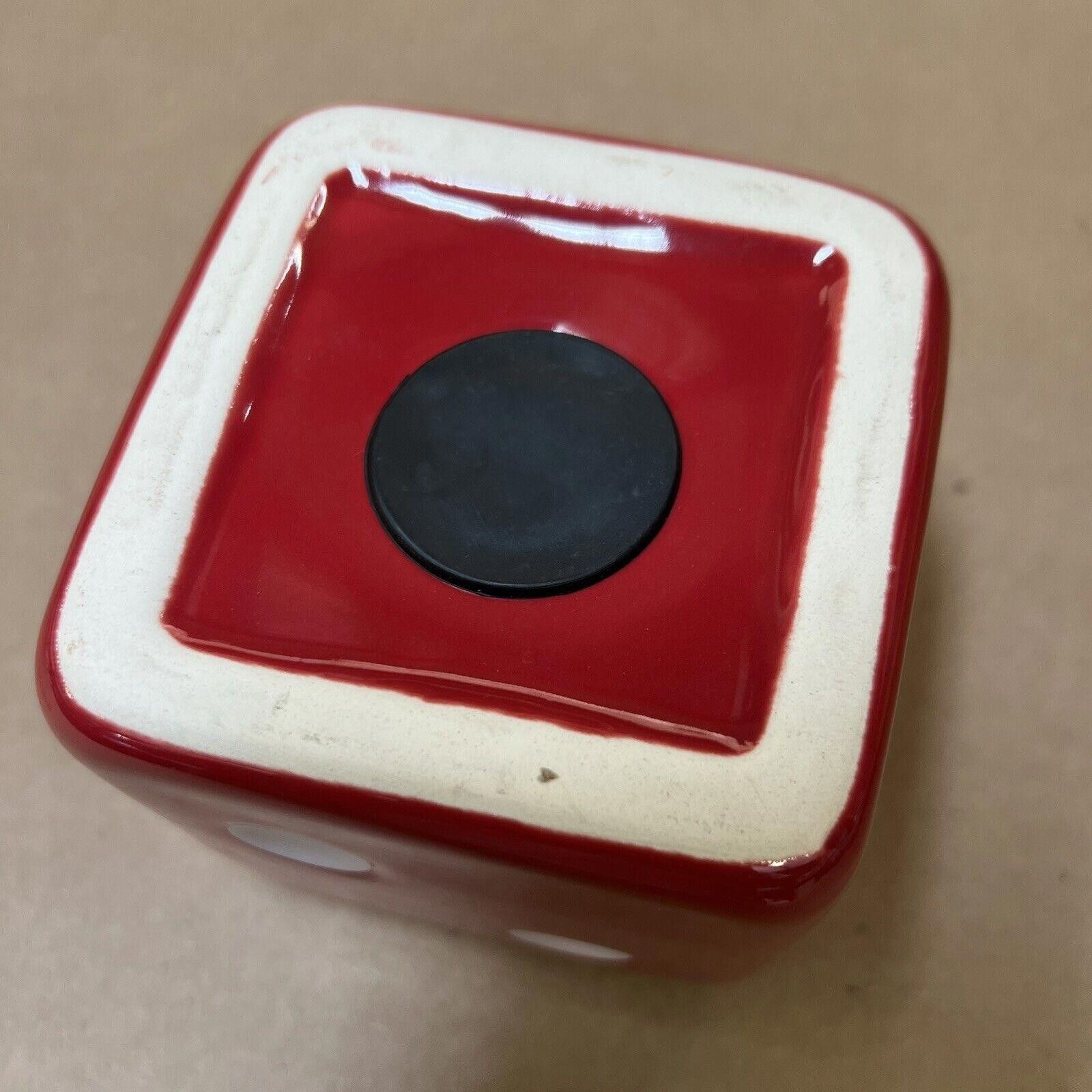 Supreme SS11 Supreme Ceramic Dice Piggy Bank Red 3.5" 2011 Size ONE SIZE - 3 Thumbnail