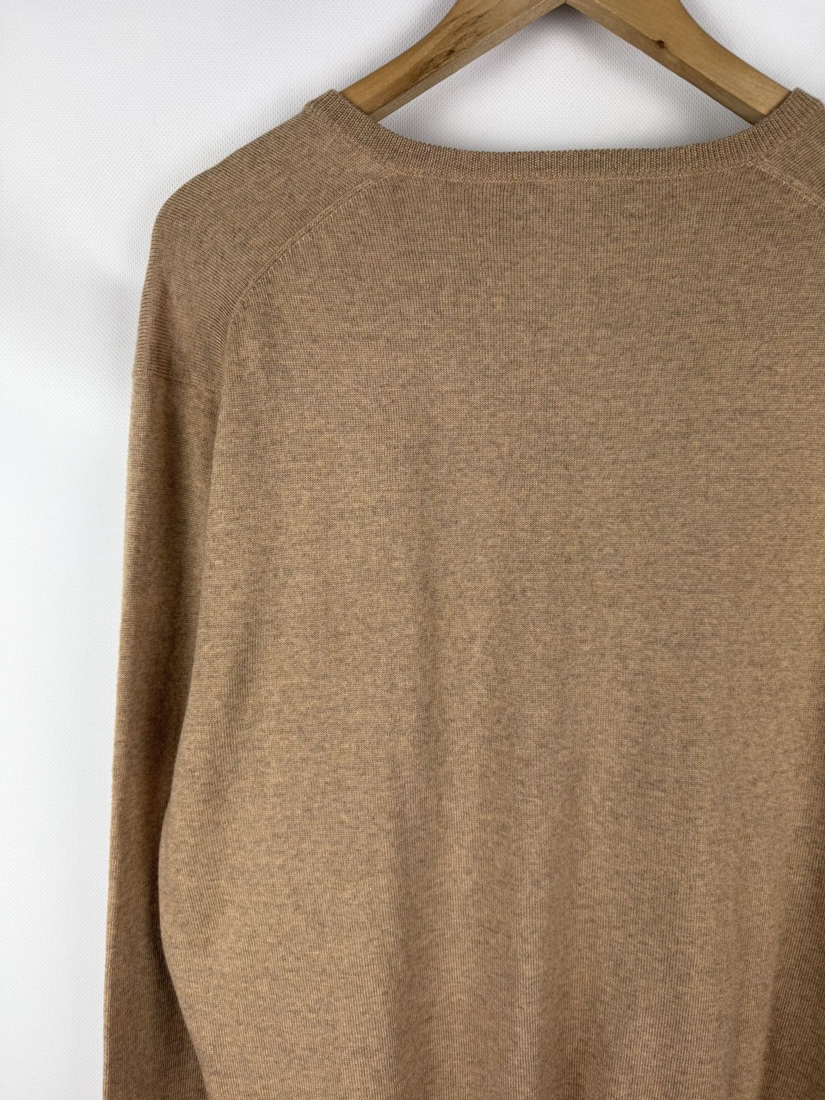 Polo Ralph Lauren Polo By Ralph Lauren Vintage Wool V-neck Sweater Pullover Size US XL / EU 56 / 4 - 17 Thumbnail