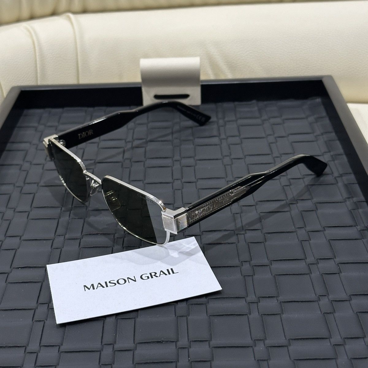 Dior CHRISTIAN DIOR LABEL S2U F0C0 SUNGLASSES Size ONE SIZE - 3 Thumbnail