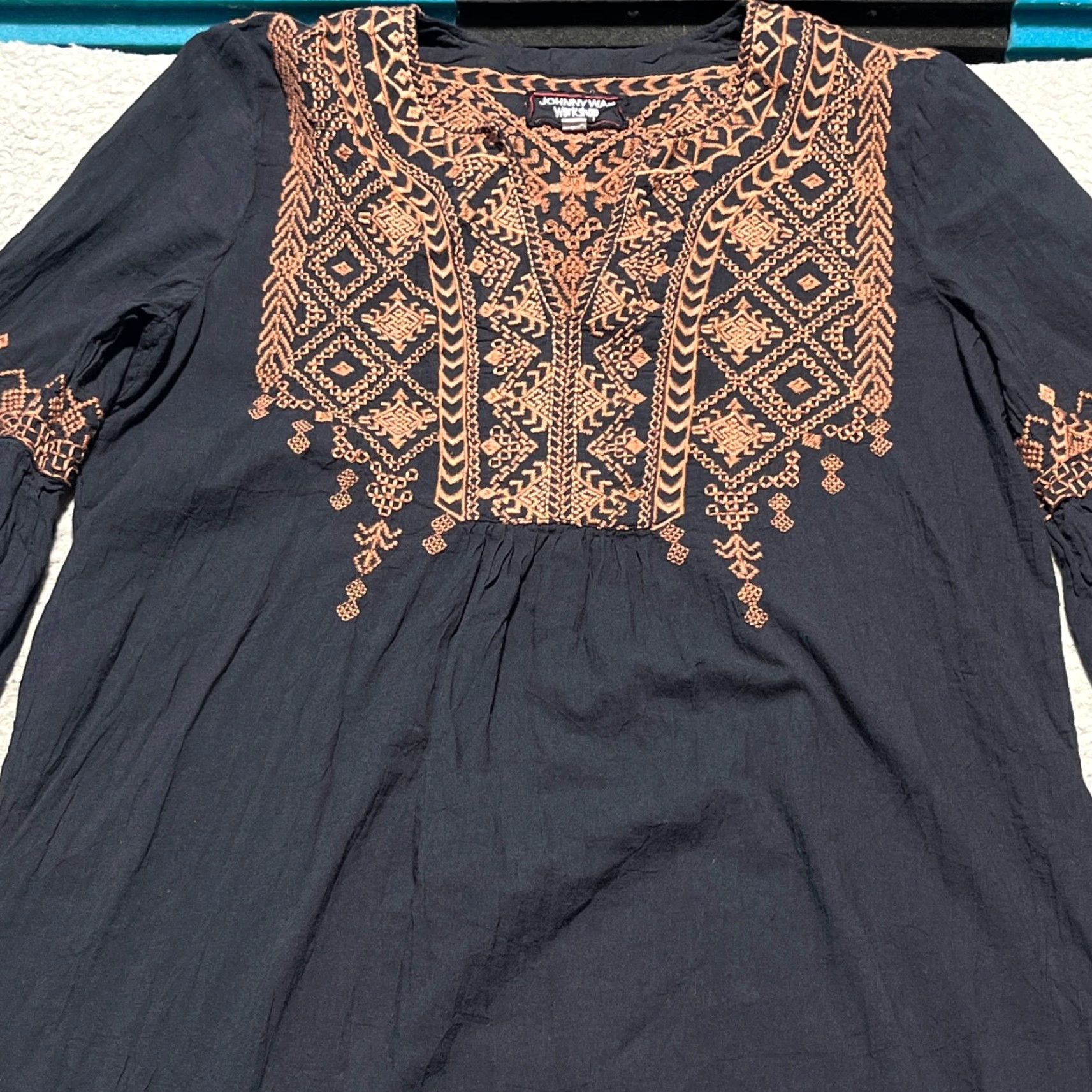 celestial zenith flared dress Celestial Chandelier Velvet Flare Sleeve Lace Back Dress main image 0