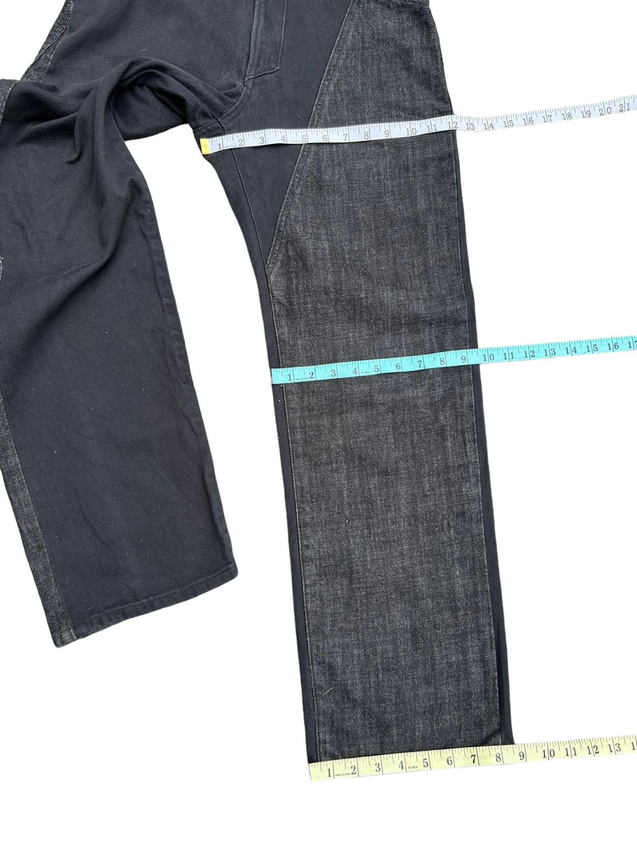 Gold Rush Japan Patchwork Cut Hybrid Denim Jeans