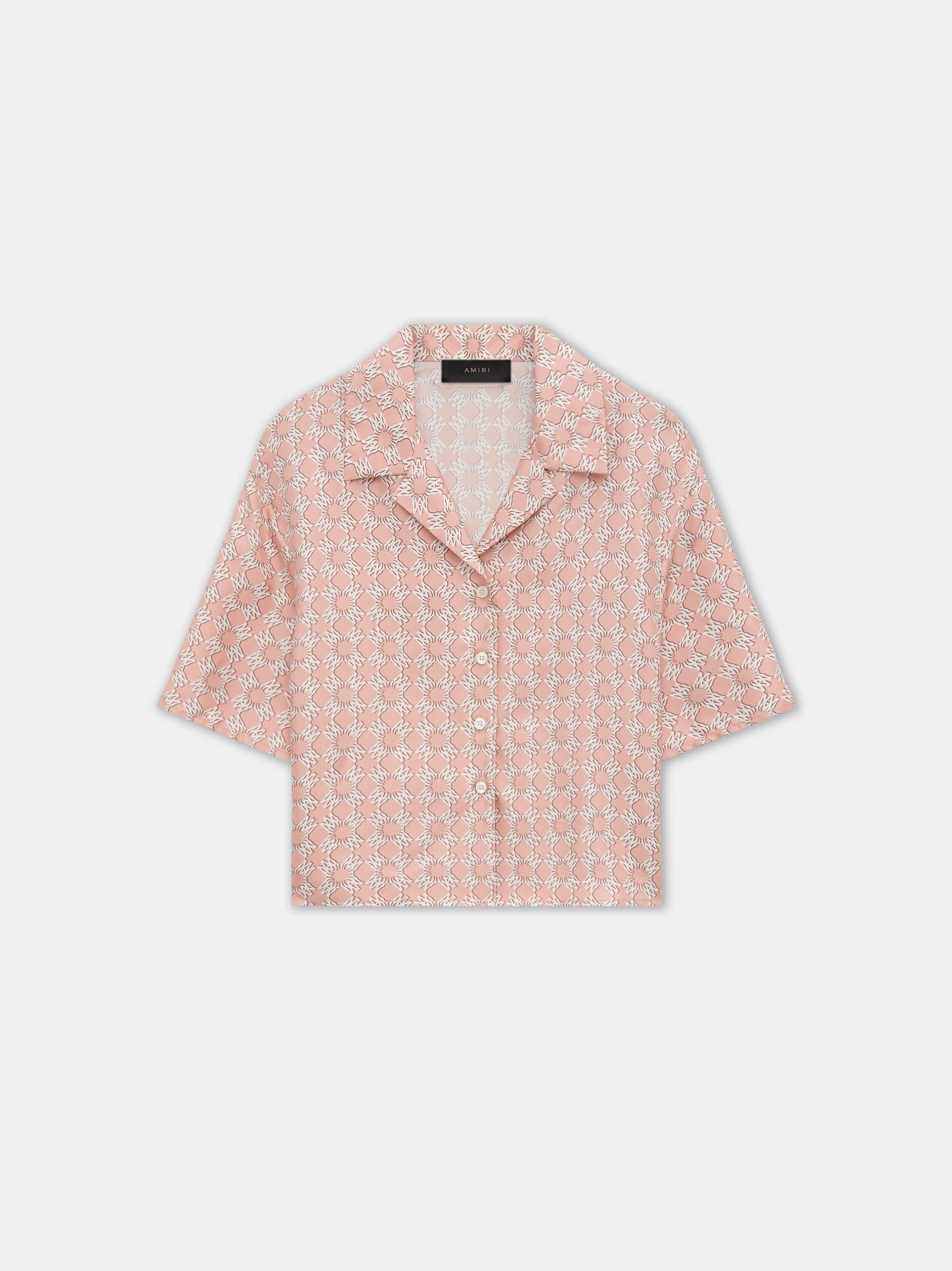 Amiri o1orln1025 MA Quad Shirt in Pink/White Size XL / US 12-14 / IT 48-50 - 1 Thumbnail