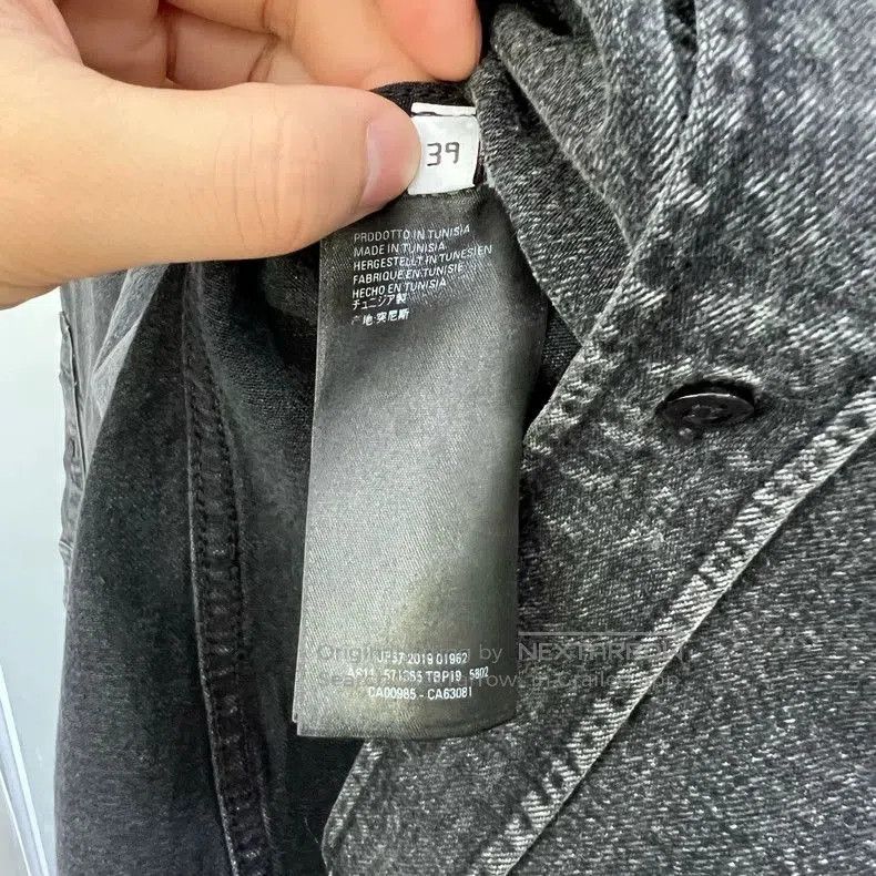 Balenciaga Balenciaga Denim Long Sleeve Shirt. Size US M / EU 48-50 / 2 - 3 Thumbnail