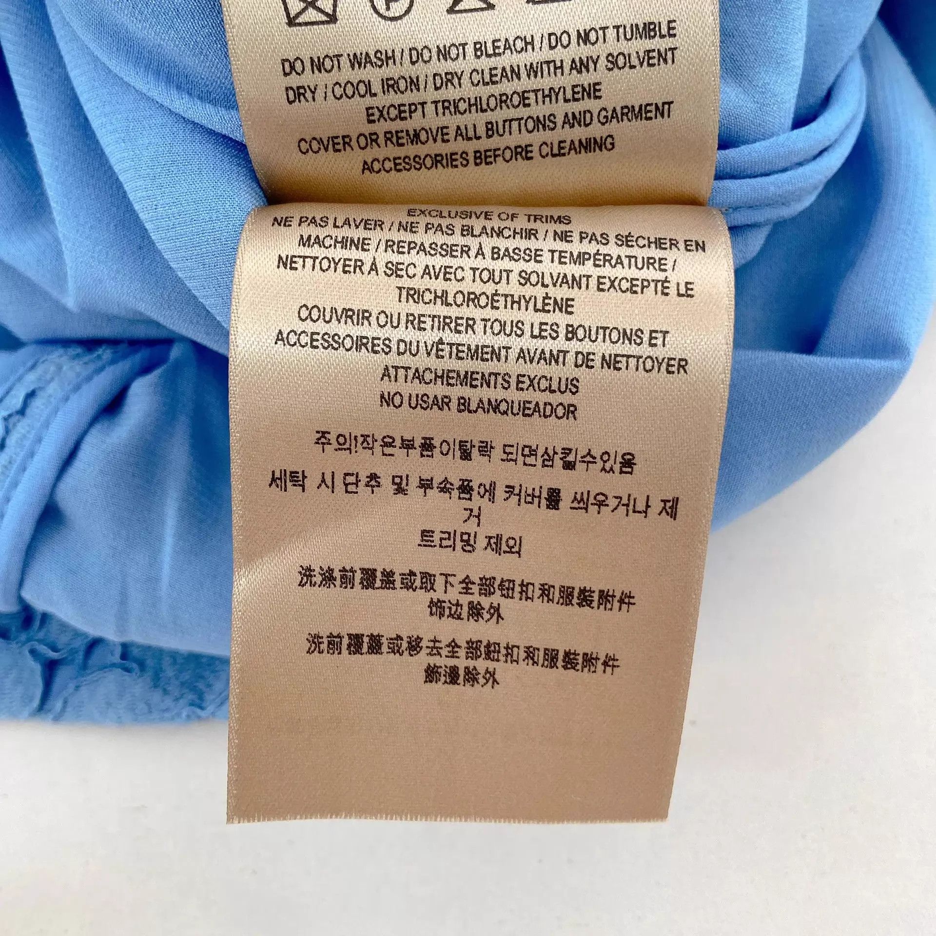 Burberry Burberry lace blue dress Size XS / US 0-2 / IT 36-38 - 7 Thumbnail