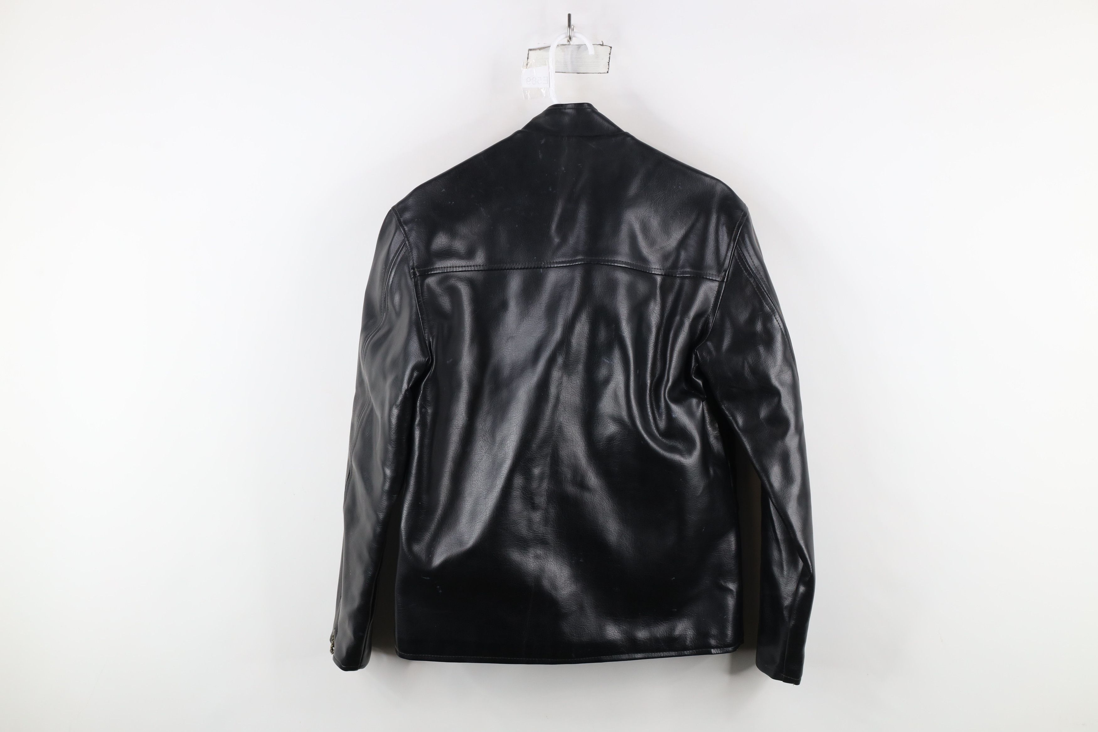 Vintage Vintage 70s Streetwear Faux Leather Motorcycle Jacket Japan Size US M / EU 48-50 / 2 - 14 Thumbnail