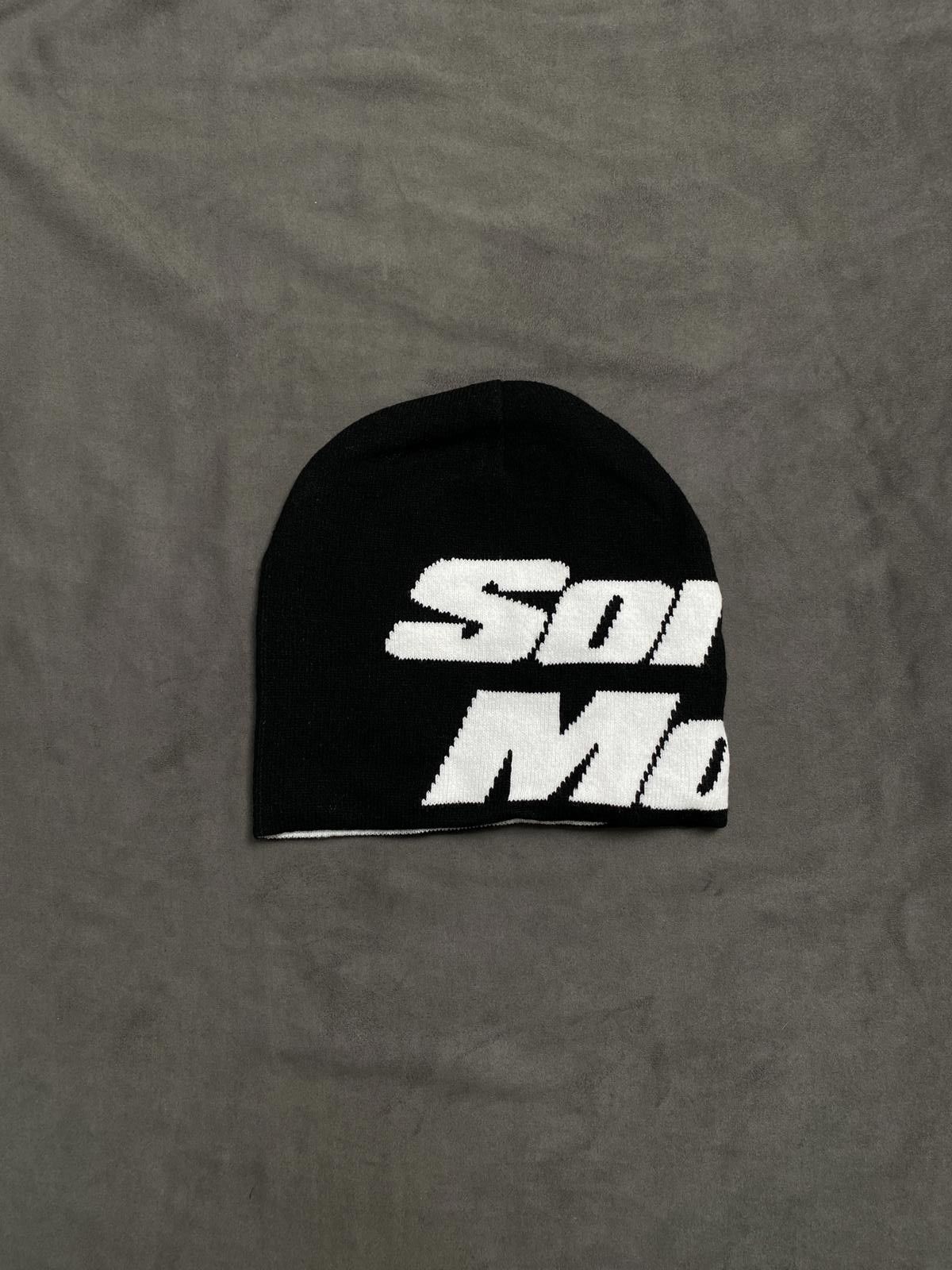 Japanese Brand Rare Sorry Mom Logo No Cuff Knit Reversible Beanie OS Size ONE SIZE - 2 Thumbnail
