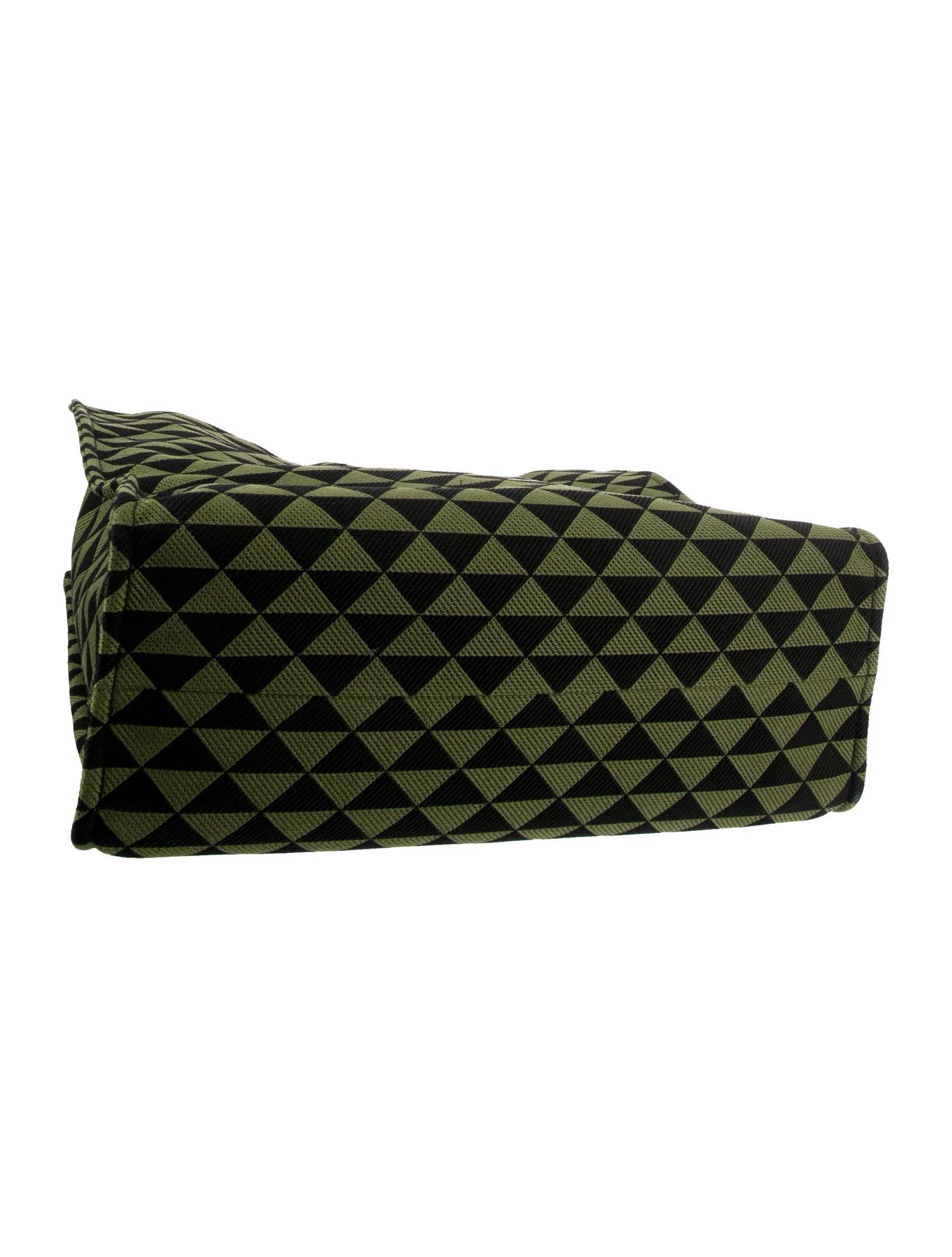 Prada oc11z0625 Size: OS / Symbole Tote Bag in Green/Black Size ONE SIZE - 5 Thumbnail