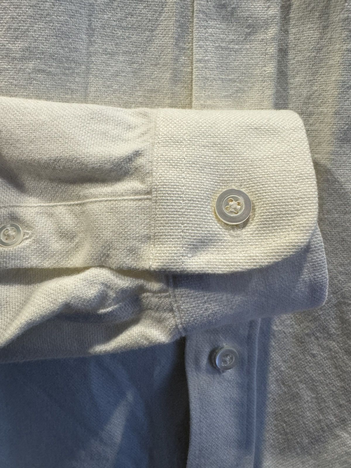 AMI White Ami Embroidered “A” Button-up Shirt Size US S / EU 44-46 / 1 - 4 Thumbnail