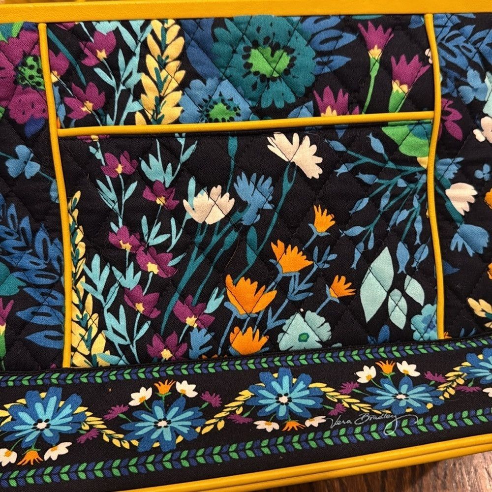 Vera Bradley Vera Bradley Barbara Frame Bag in Midnight Blues. Quilted f Size ONE SIZE - 6 Thumbnail