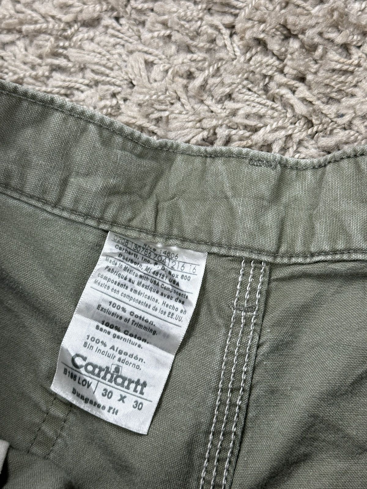 Carhartt × Vintage Vintage jeans Carhartt pants y2k original skate item Size US 33 - 5 Thumbnail