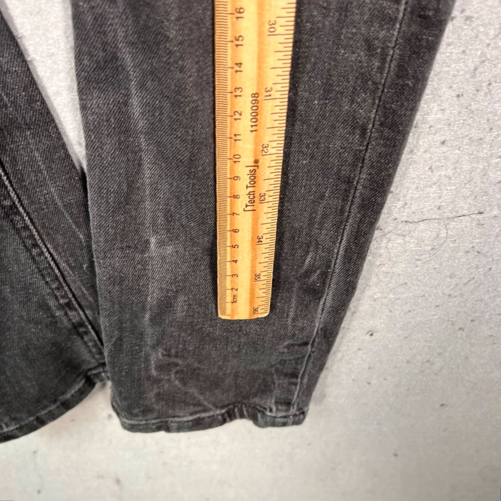 Zara Zara Men Skinny Jeans - 30 Slim Distressed Gray Cotton Denim 5-Pocket Zip Button Mid Rise Regular Inseam 30 Adults Mens Jeans Size US 30 / EU 46 - 6 Thumbnail