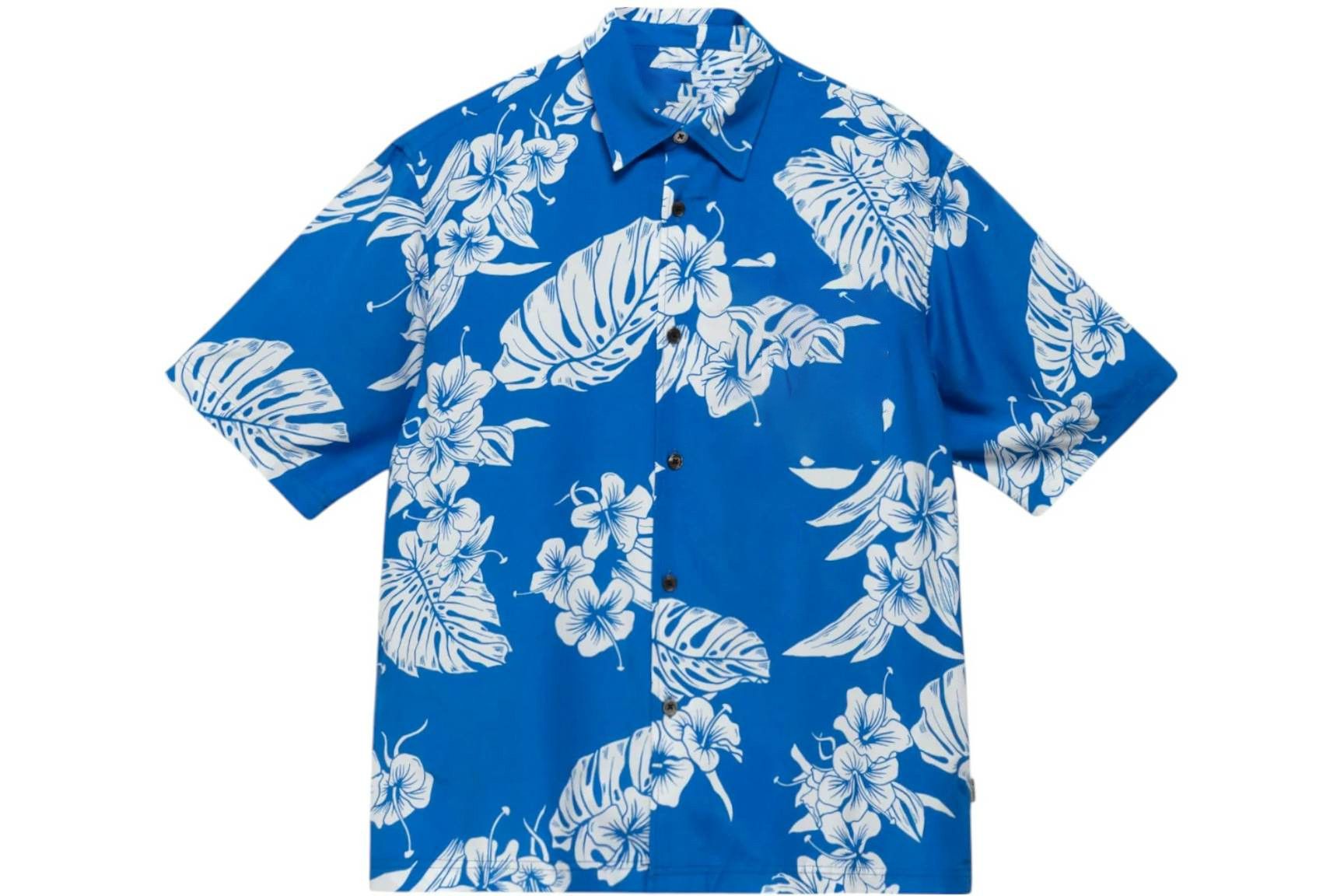 Designer Hawaiian Short-Sleeve Shirt 'Blue' – Coastal Vibes Size US M / EU 48-50 / 2 - 1 Thumbnail