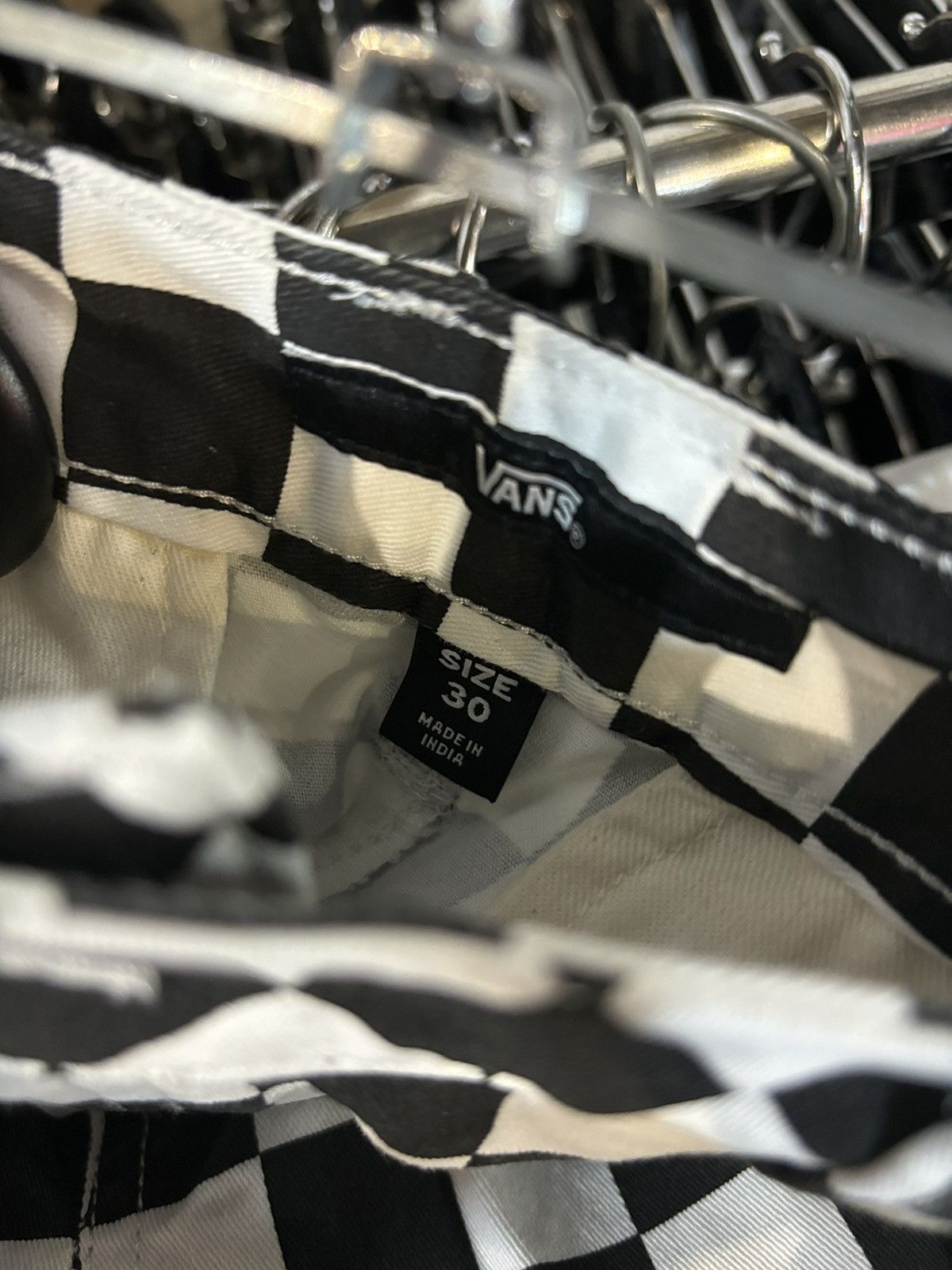 Vans Vans checkerboard pants authentic rare Size 30" / US 8 / IT 44 - 7 Thumbnail