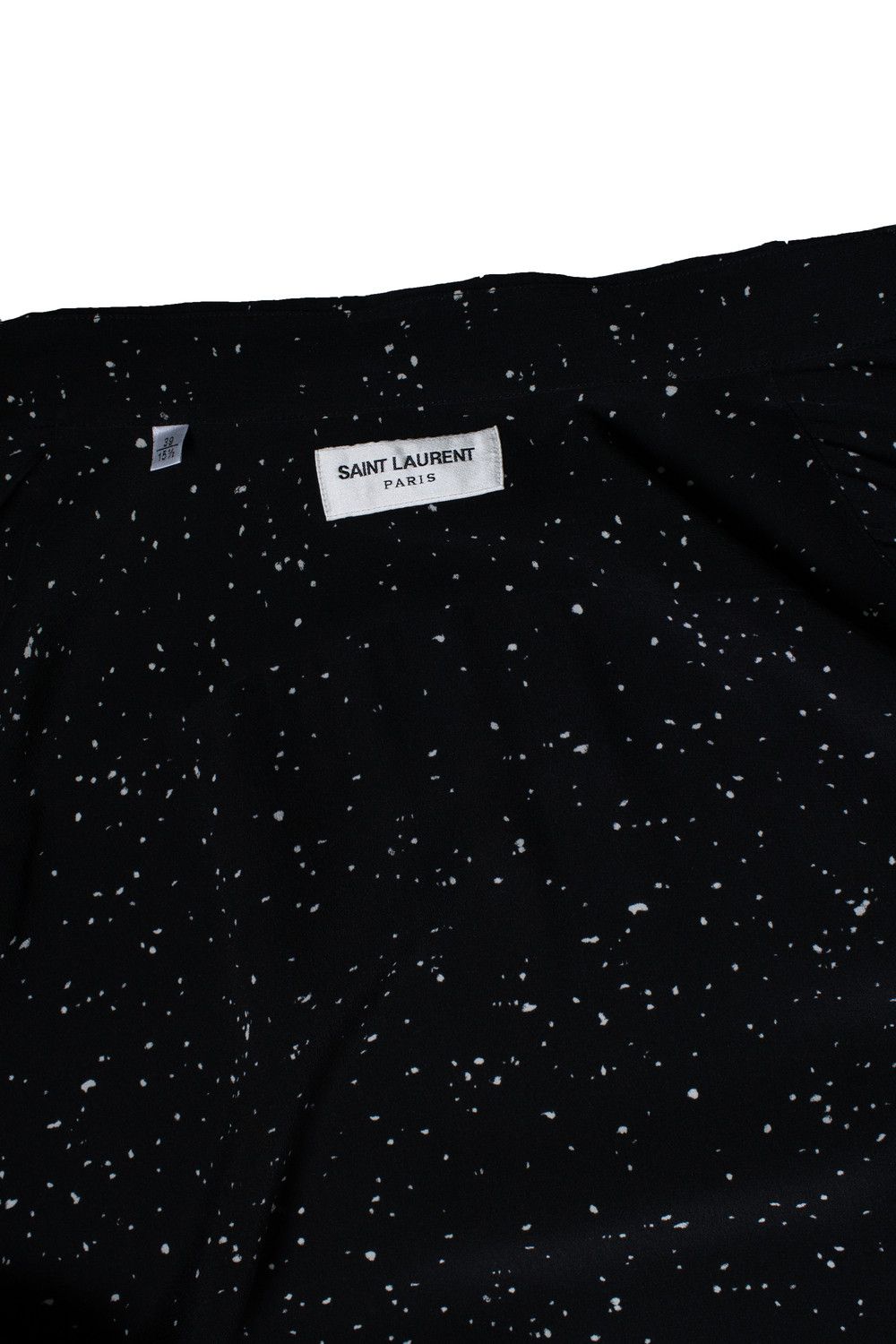 Saint Laurent Paris Saint Laurent, paint splatter shirt Size US S / EU 44-46 / 1 - 6 Thumbnail