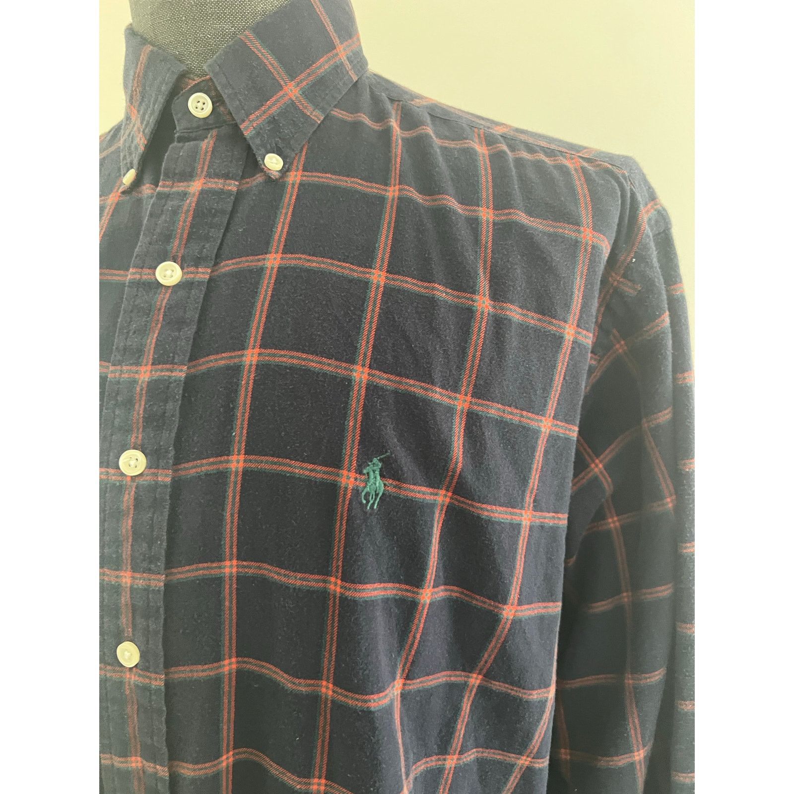 Polo Ralph Lauren Ralph Lauren Blaire Cotton Button Down Long Sleeve Large Size US L / EU 52-54 / 3 - 2 Thumbnail
