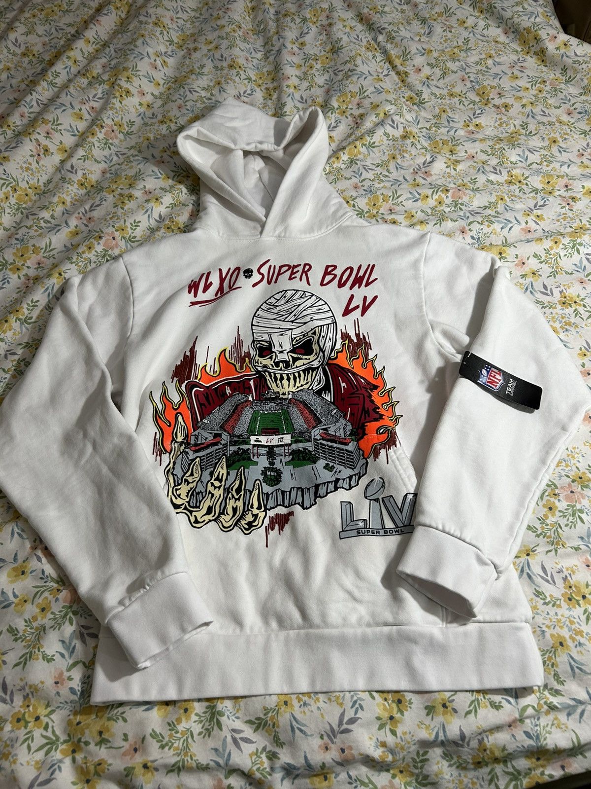 The Weeknd × Warren Lotas Warren Lotas x The Weeknd Super Bowl LV Hoodie Size US M / EU 48-50 / 2 - 2 Thumbnail