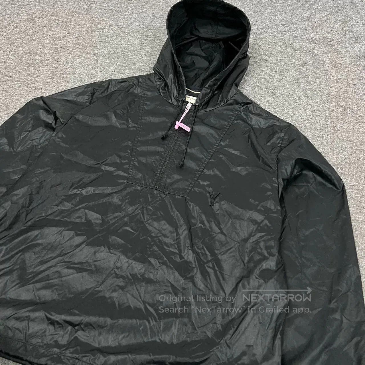 Saint Laurent Paris Saint Laurent Men's Embroidered Y Windproof Jacket. Size US M / EU 48-50 / 2 - 3 Thumbnail