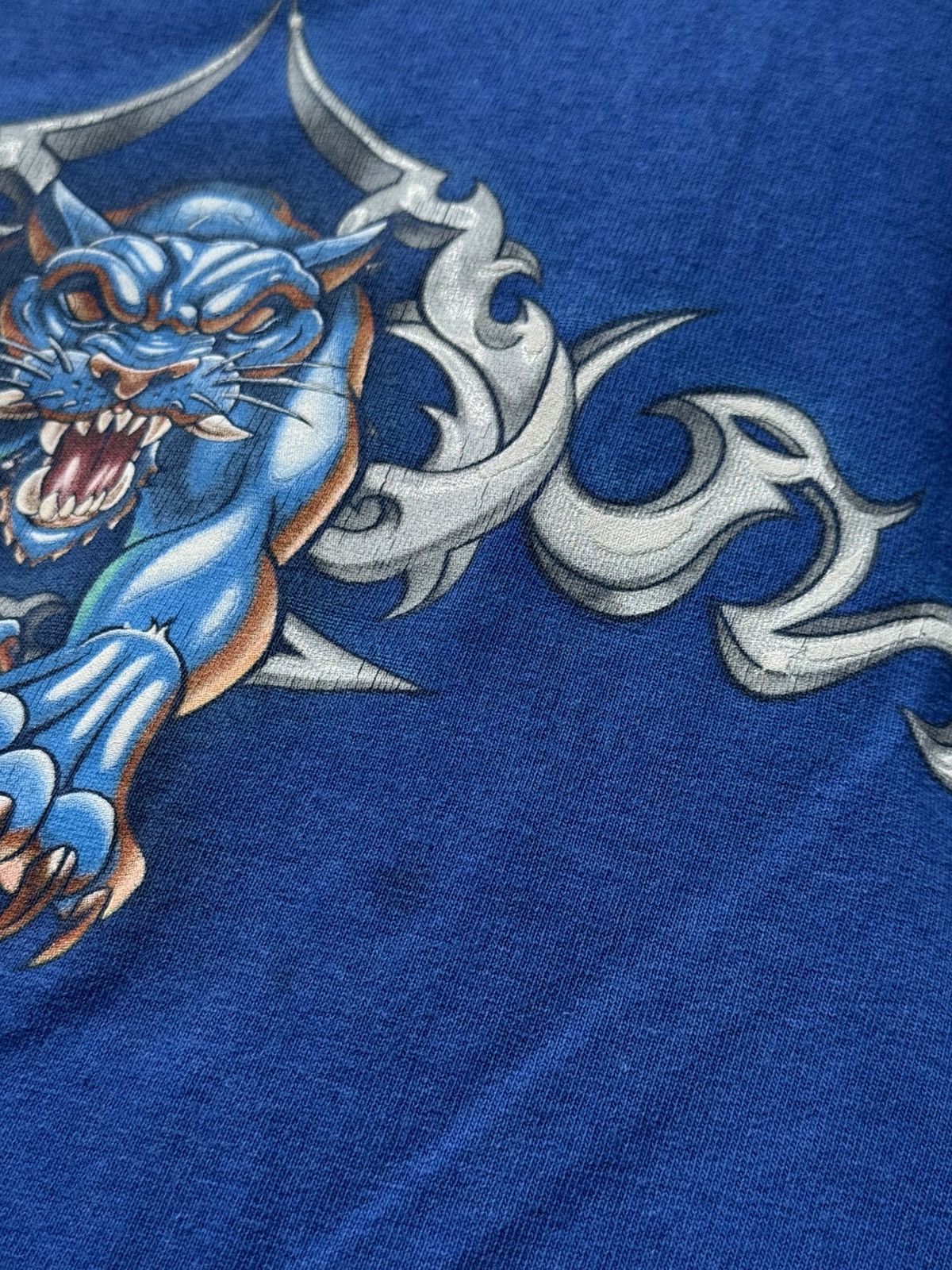 JNCO Vintage JNCO TIGER TRIBAL BLUE TSHIRT Y2K RAP Grunge Size US S / EU 44-46 / 1 - 10 Thumbnail