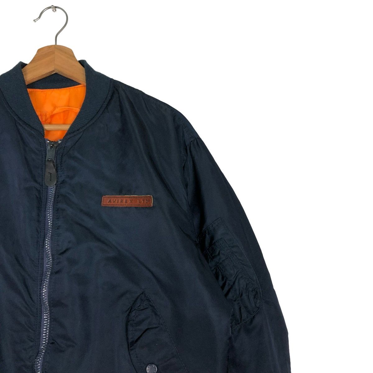 Avirex 🔥RIOT RIOT REVERSIBLE BOMBER JACKET AVIREX LTD USA Size US M / EU 48-50 / 2 - 4 Thumbnail