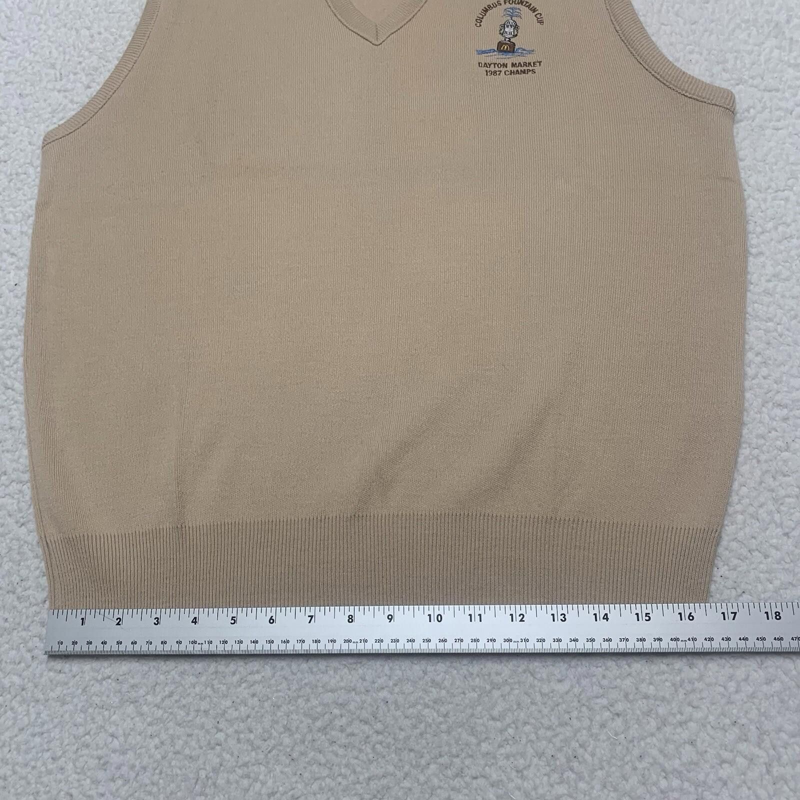 Other VTG 87 McDonald's Fountain Cup Champs Vest XL Franklin Mills Size ONE SIZE - 8 Thumbnail