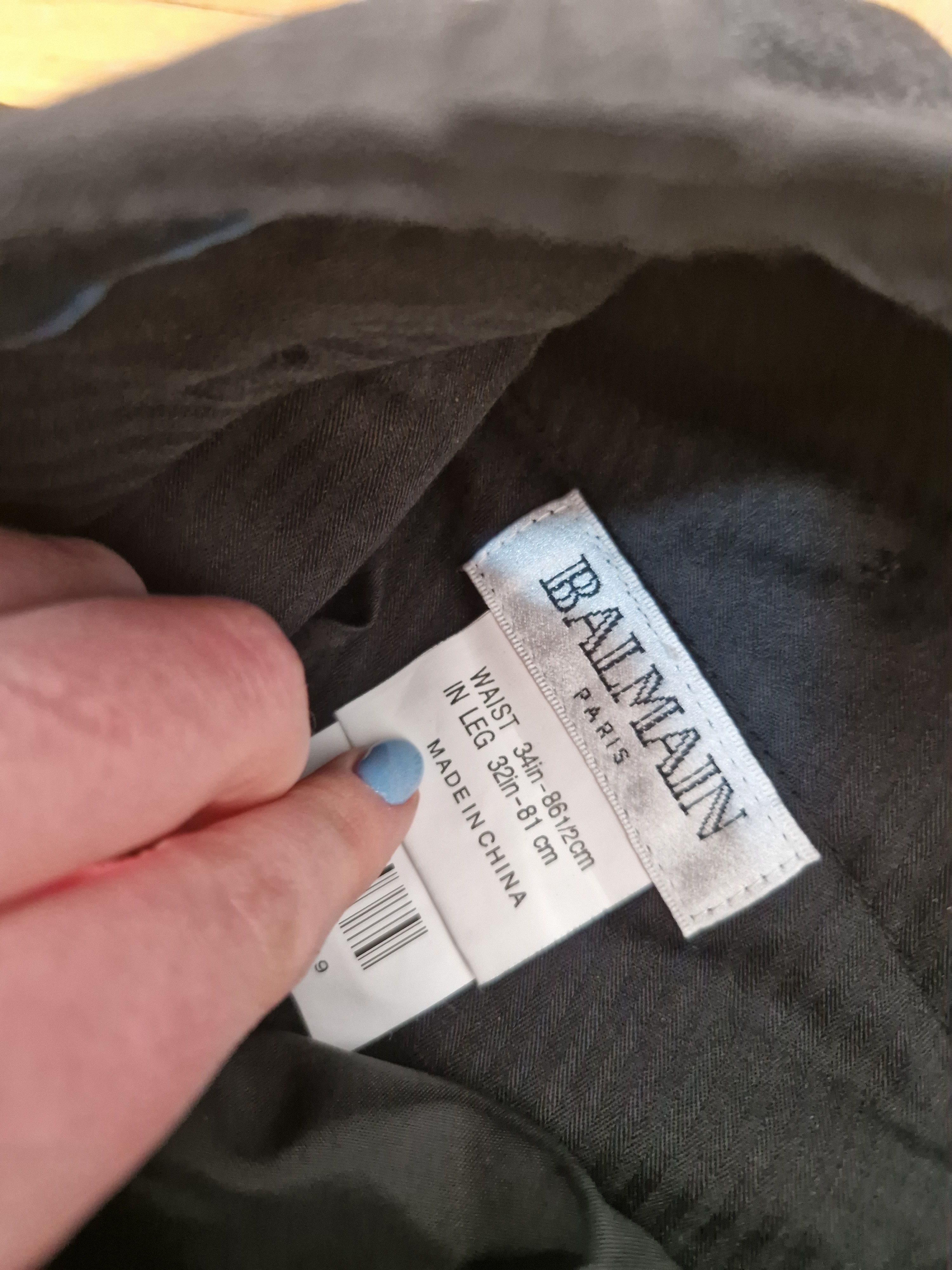 Balmain × Pierre Balmain Balmain two pieces vintage wool suit Size 42L - 8 Thumbnail