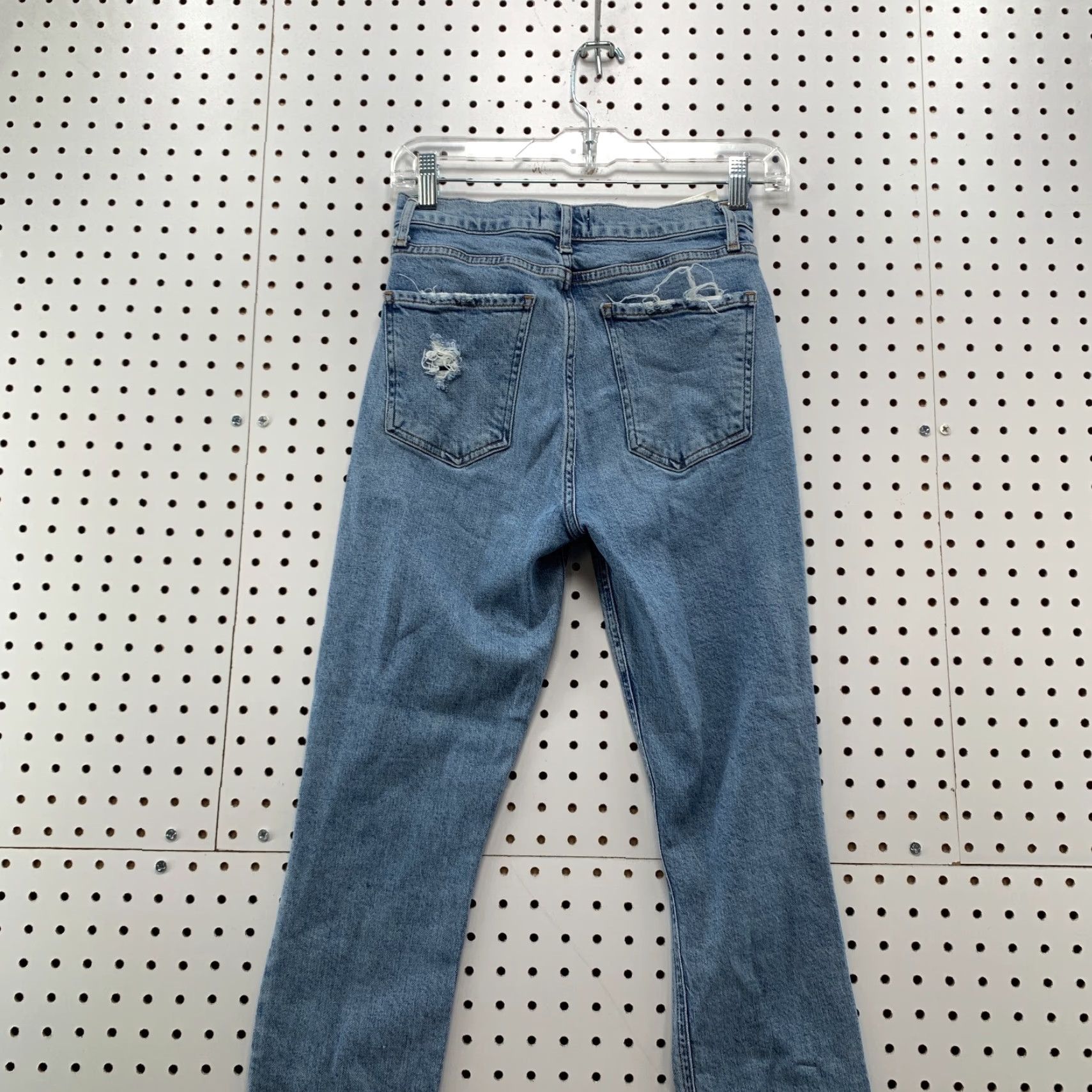 Agolde VINTAGE Agolde Los Angeles Denim Sknny Jeans Womens Size 24 Fits 24x26 Distressed Size 42" / US 20 - 7 Thumbnail