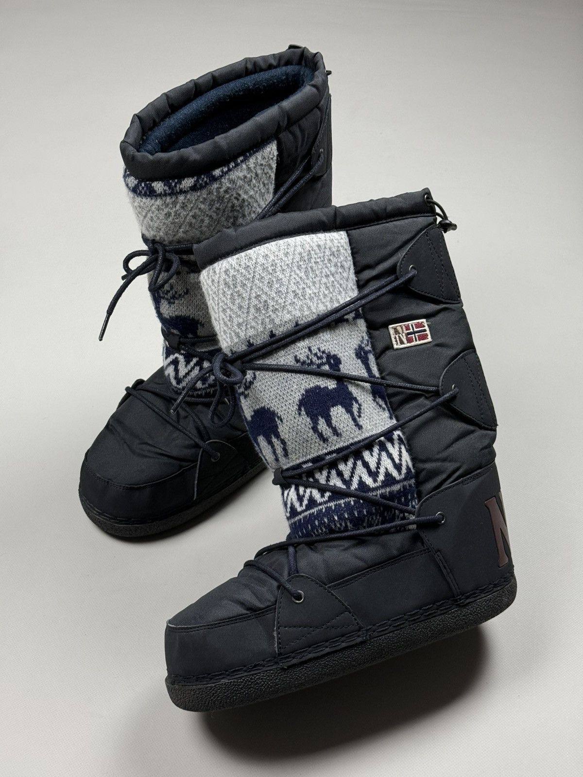Napapijri Napapijri Outdoor Moon Boot Style Snow Boots Shoes 39 - 40 Size US 9 / IT 39 - 18 Thumbnail