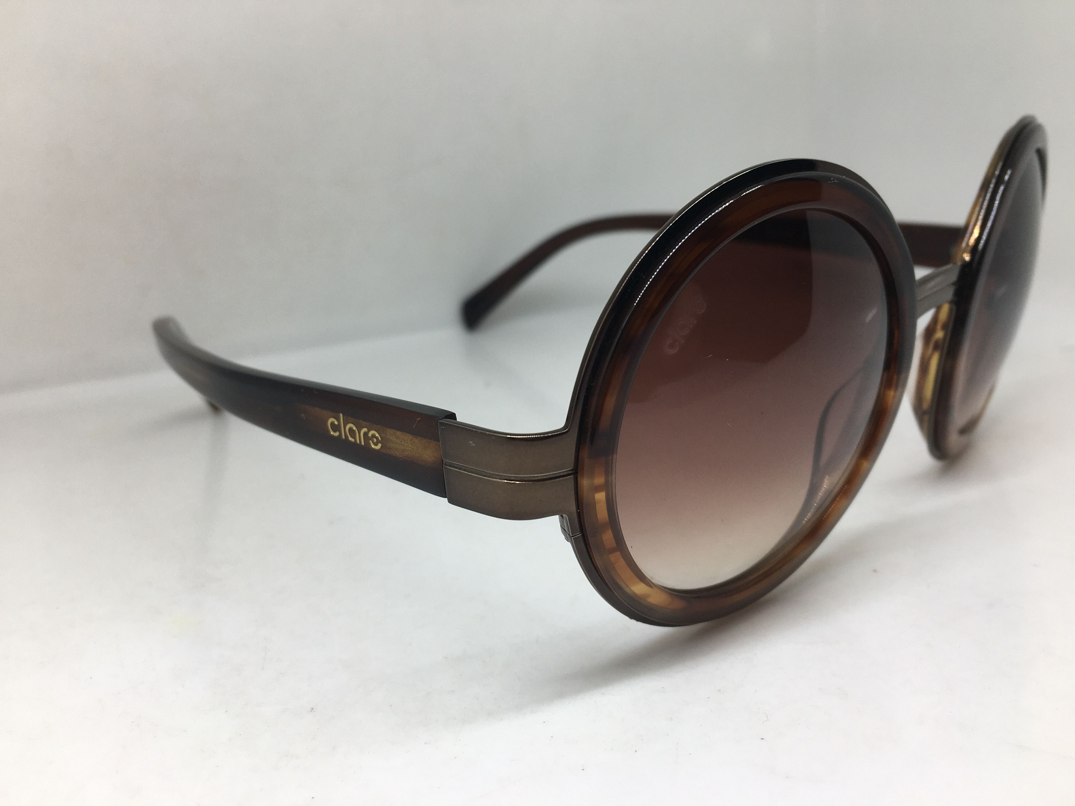Other Handmade Clare Round Sunglasses Frame GATSBY ARISTOCRAT Size ONE SIZE - 2 Thumbnail