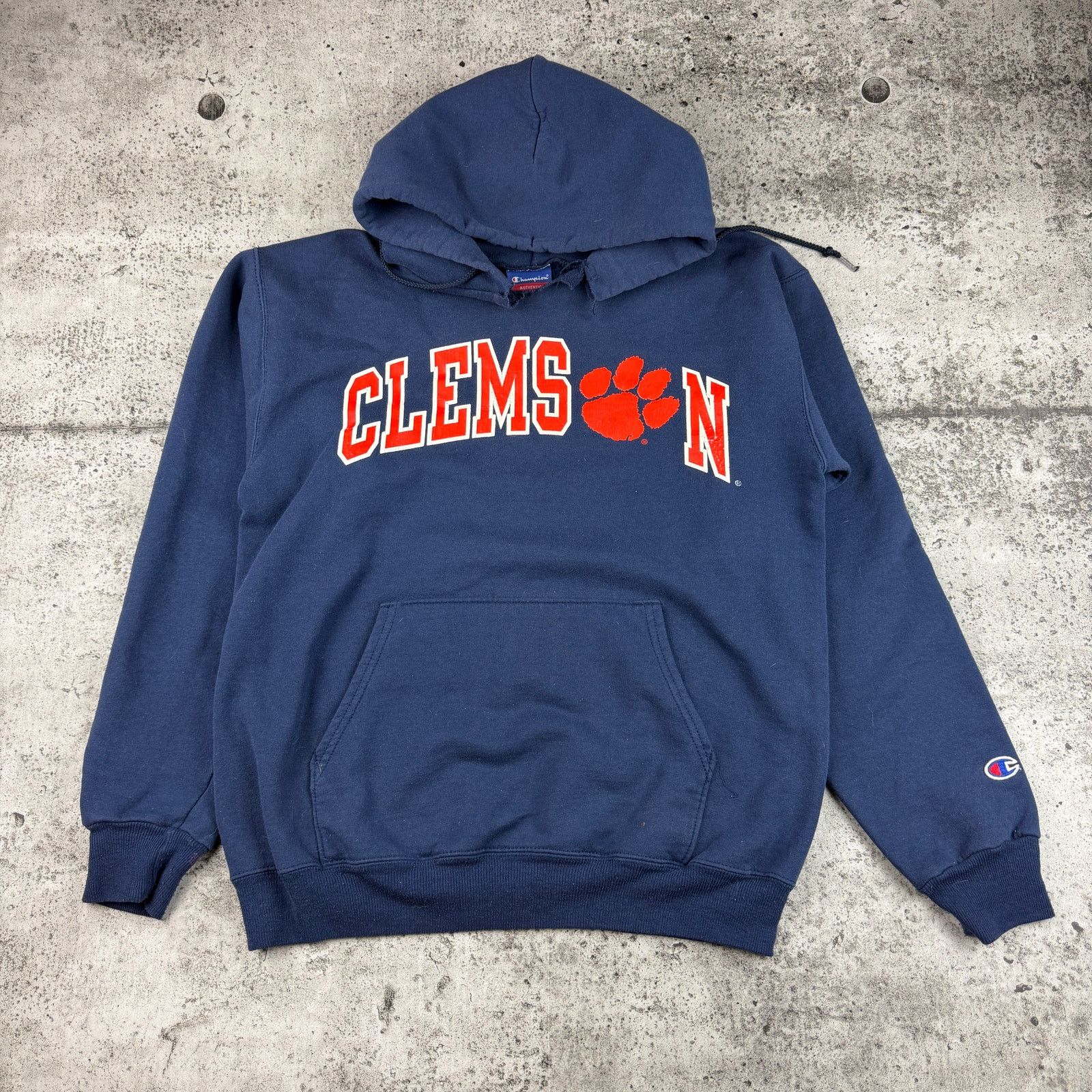 Champion Clemson University Pullover Hoodie Champion Size Small Size US S / EU 44-46 / 1 - 1 Thumbnail