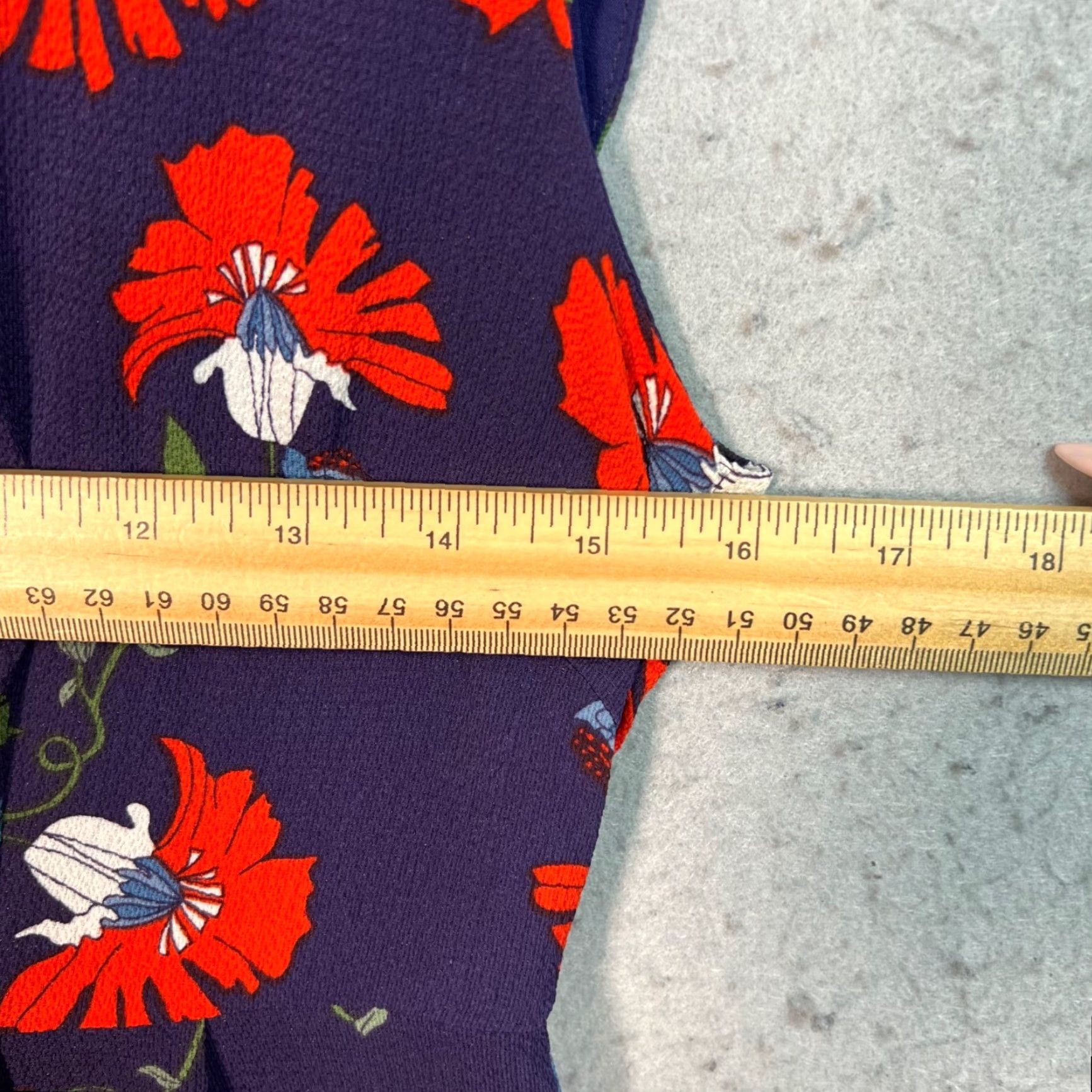 Vintage Maeve Floral Sleeveless Sheath Dress Size 2 100% Polyester Purple & Red Women Pencil Dress Vintage Size XS / US 0-2 / IT 36-38 - 5 Thumbnail