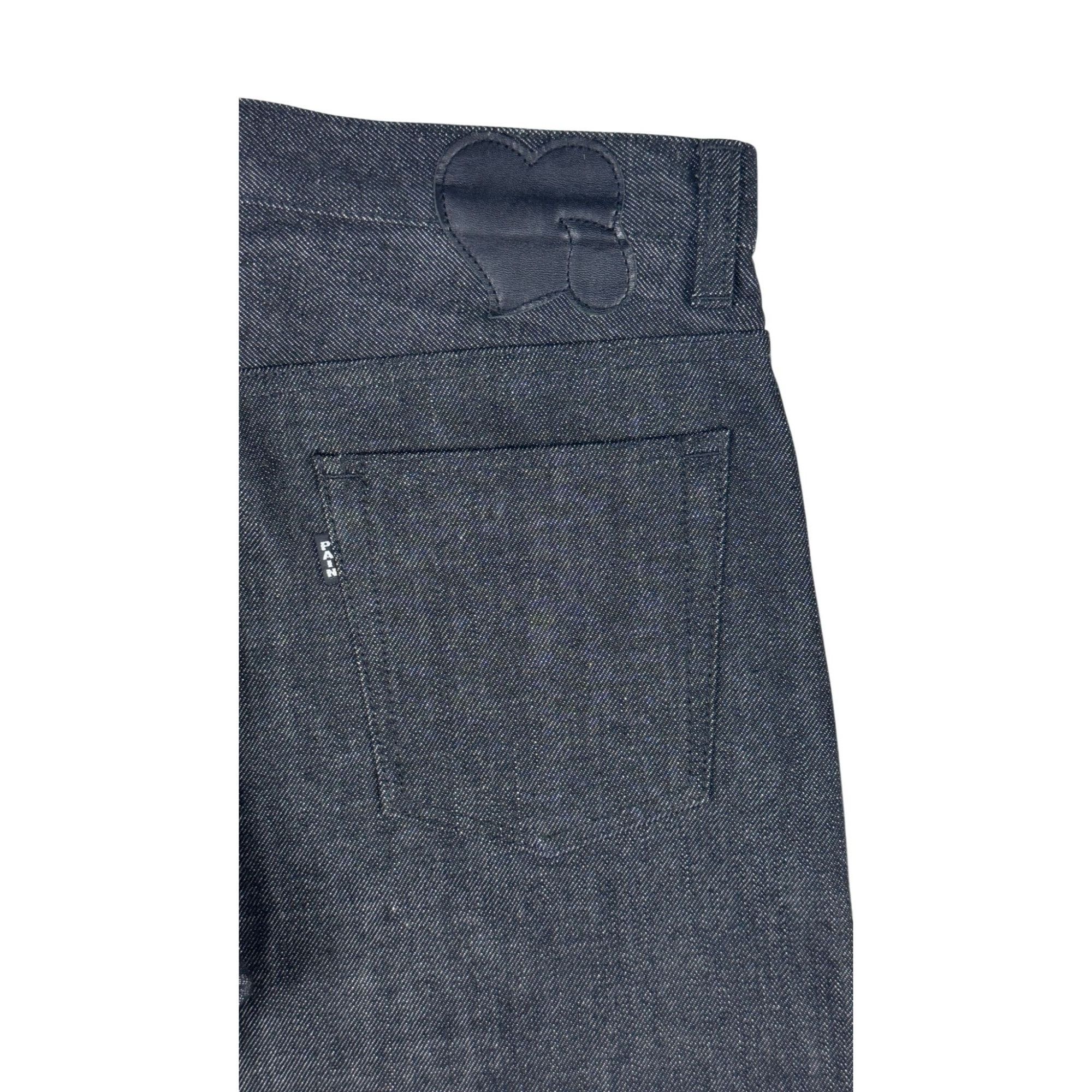 Number (N)ine ♚ Number (N)ine Crying Heart Pain Denim ♚ Size US 28 / EU 44 - 3 Thumbnail