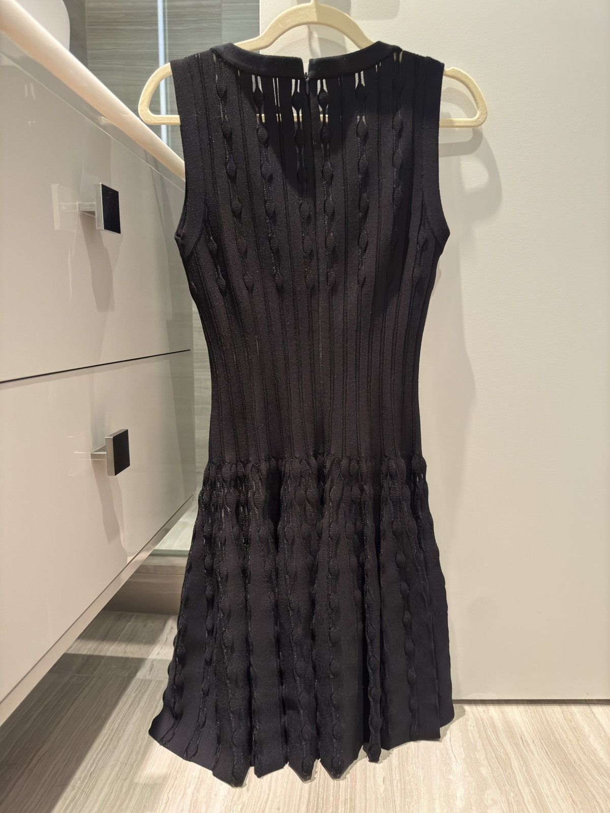 Alaia Alaïa Classic Black A-Line Dress Size S / US 4 / IT 40 - 5 Thumbnail
