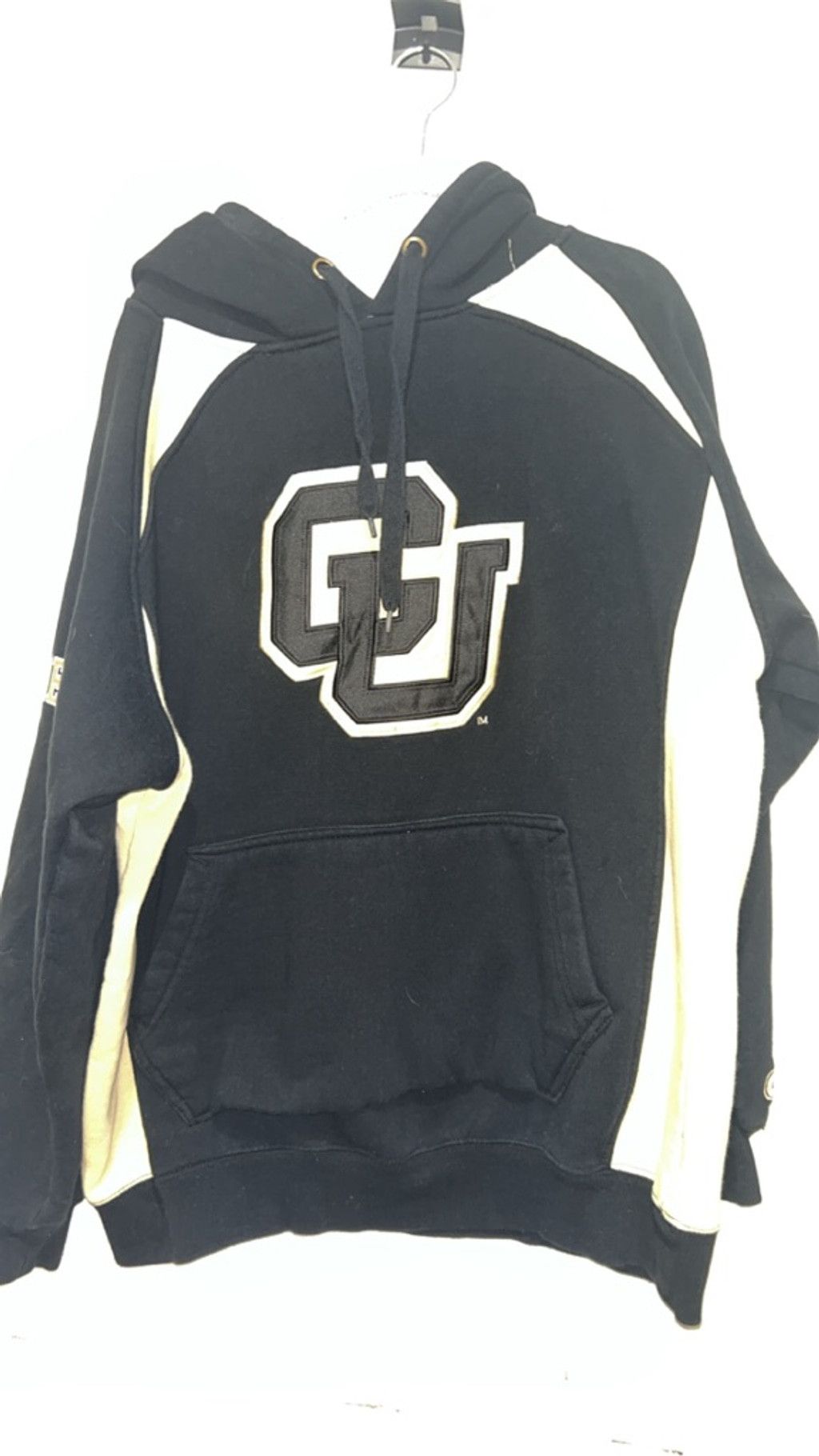 Colosseum Athletics Men's Colosseum Black Gold CU Logo Hoodie M Size US M / EU 48-50 / 2 - 2 Thumbnail