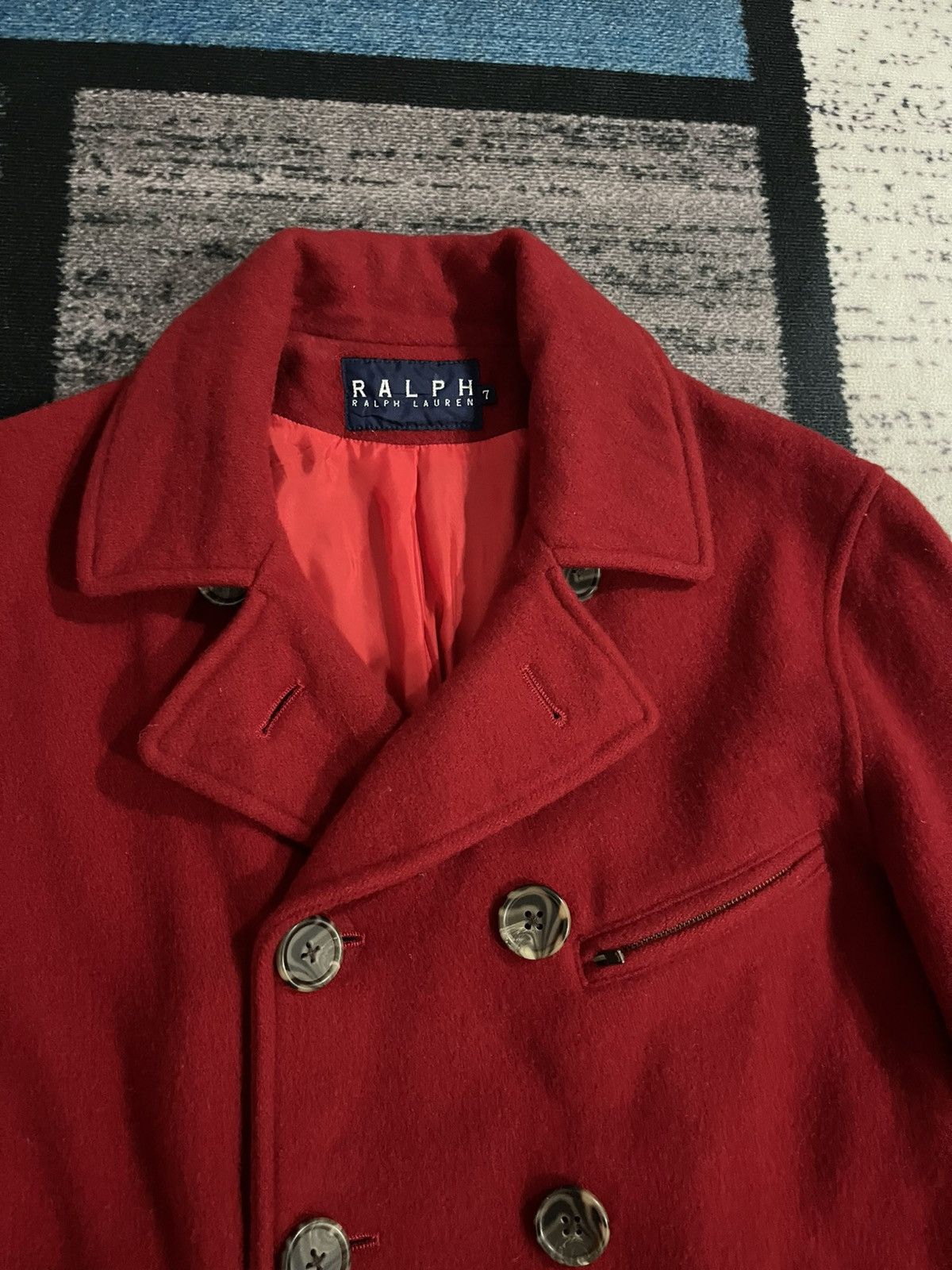 Lauren Ralph Lauren × Ralph Lauren Lauren Ralph Lauren Trench Coat Wool Jacket Size M / US 6-8 / IT 42-44 - 7 Thumbnail