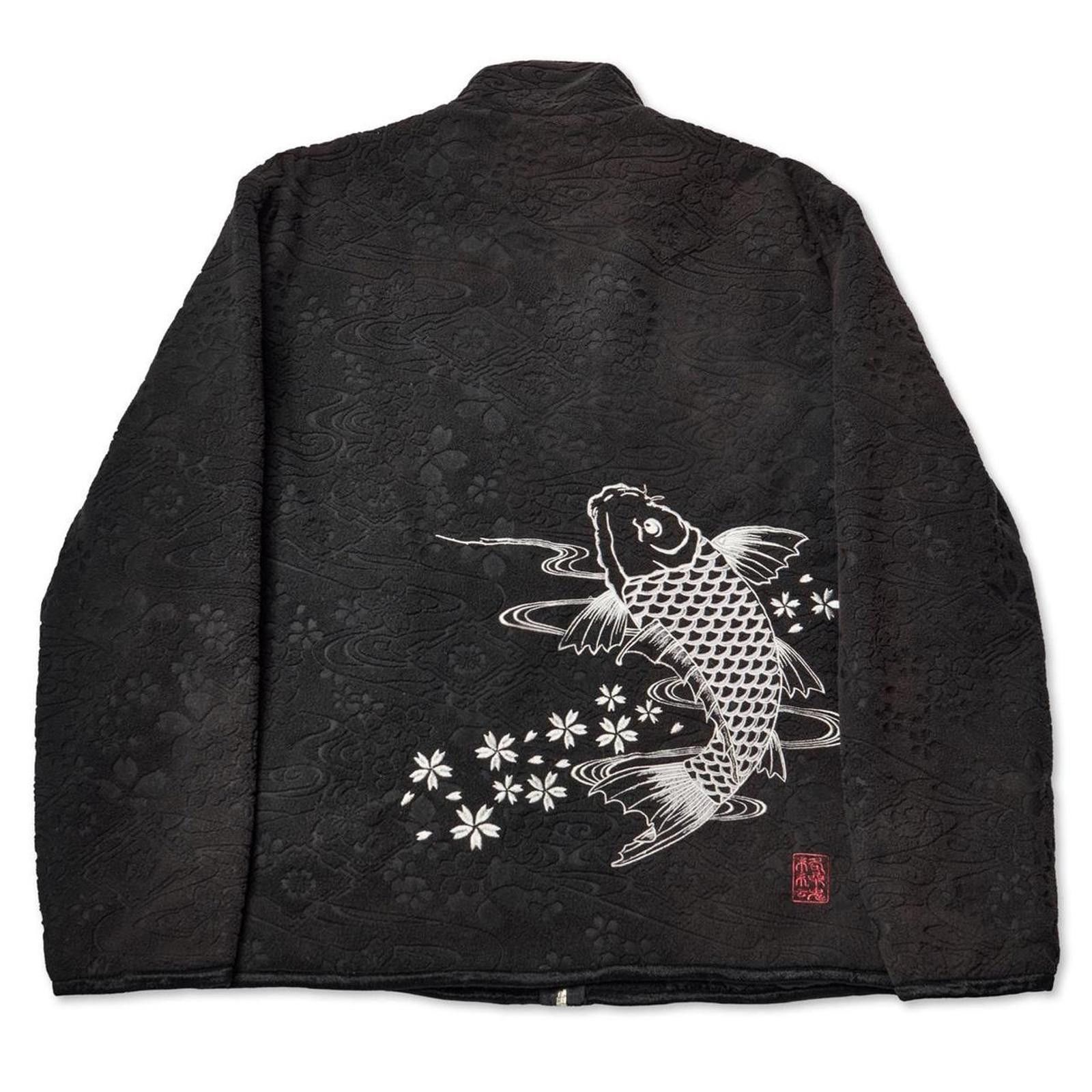 Other Karakuri Japanese Koi Fish Full Zip Fleece Size US S / EU 44-46 / 1 - 1 Thumbnail