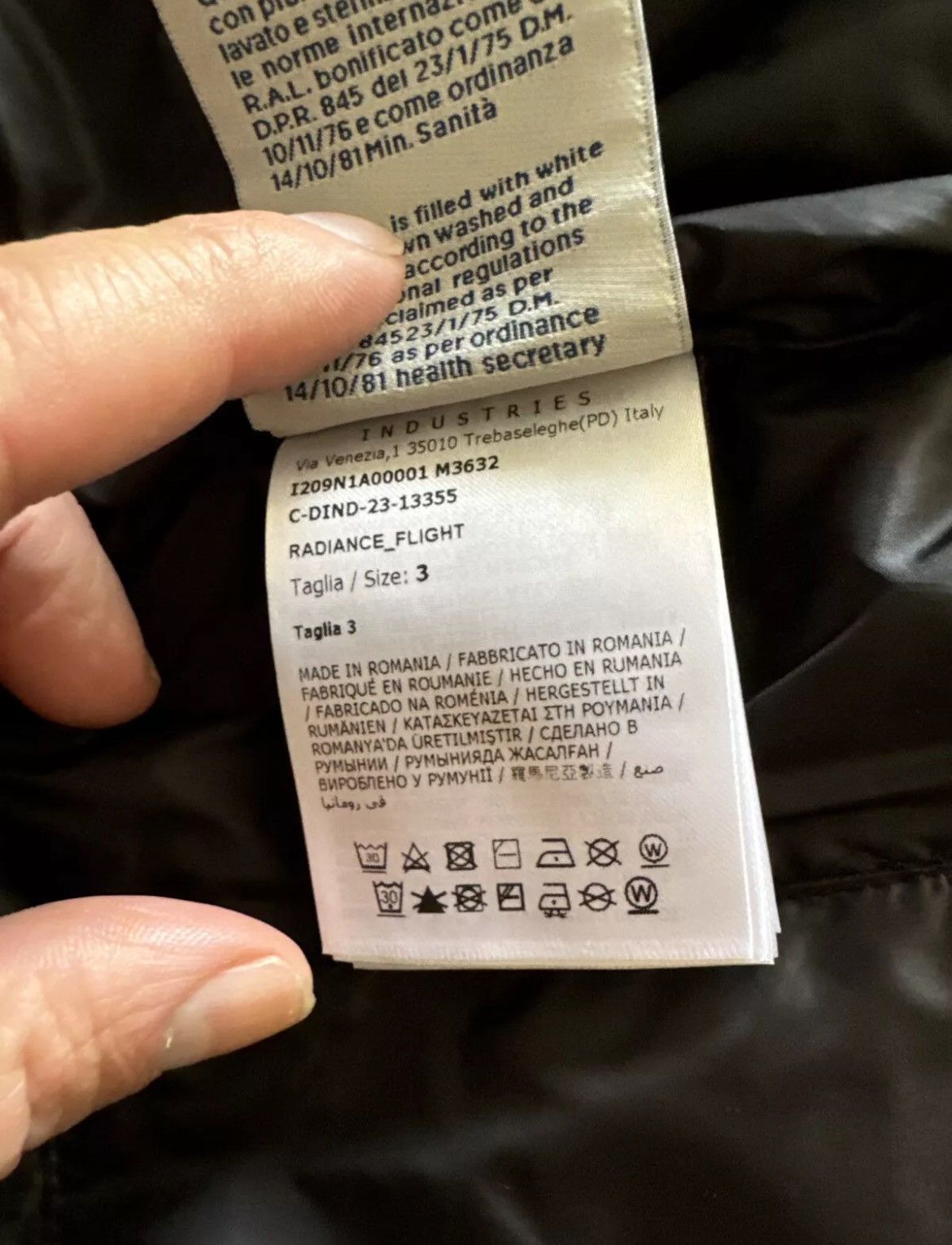 Moncler × Rick Owens Rick Owens / Moncler Radiance Flight Jacket Size US L / EU 52-54 / 3 - 9 Thumbnail