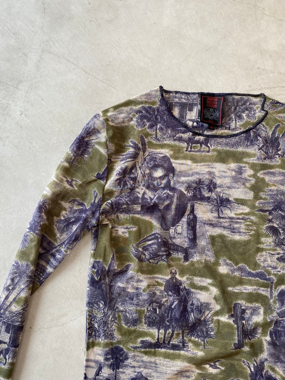 90s Jean Paul Gaultier POWERNET cut sew JEAN PAUL GAULTIER, Power