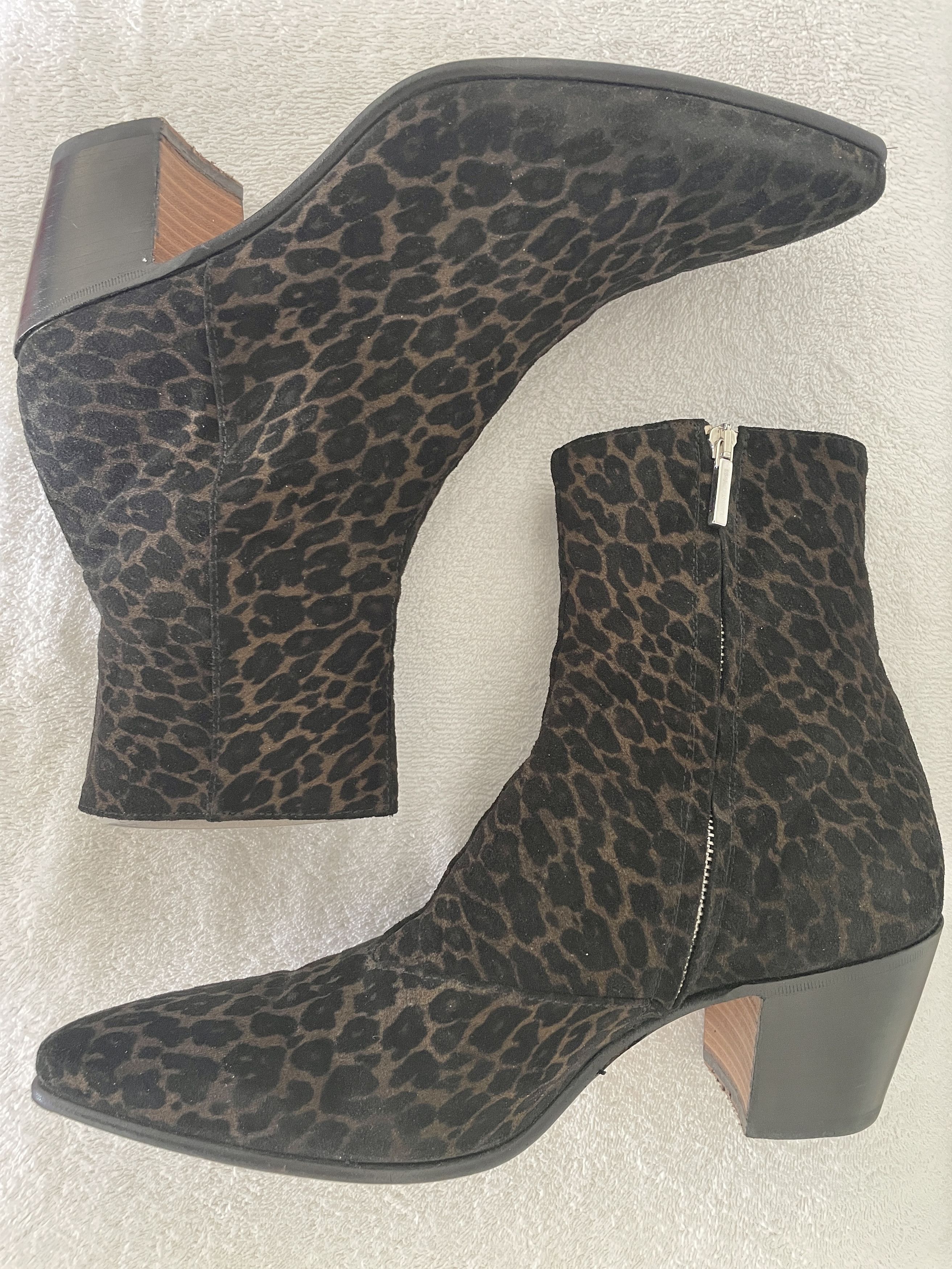 ALESSANDRO VASINI Nico Leopard Print Boot Size US 13 / EU 46 - 8 Thumbnail